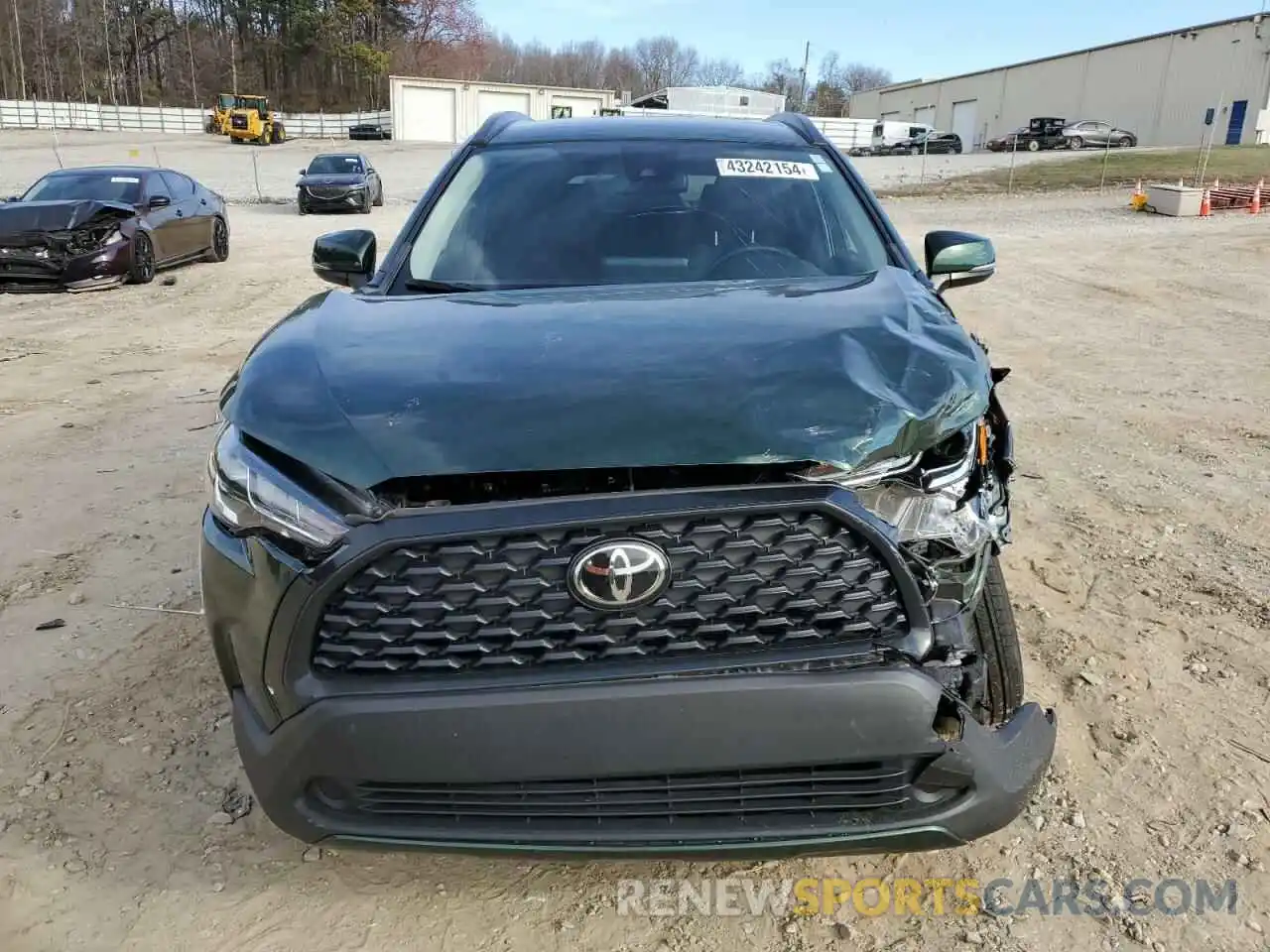 5 Photograph of a damaged car 7MUCAAAG1NV017380 TOYOTA COROLLA CR 2022