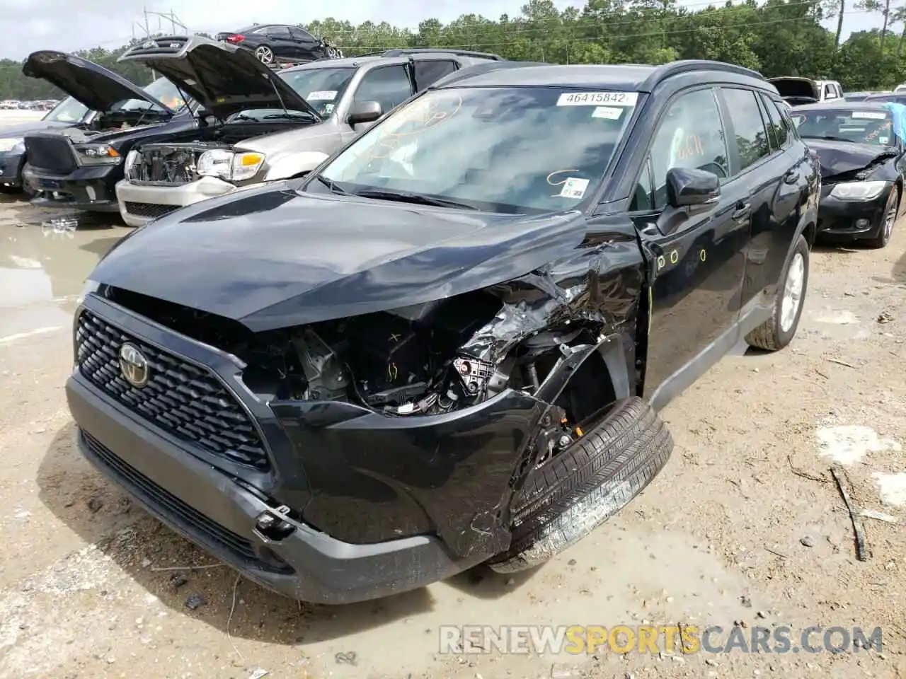 2 Photograph of a damaged car 7MUCAAAG7NV006092 TOYOTA COROLLA CR 2022