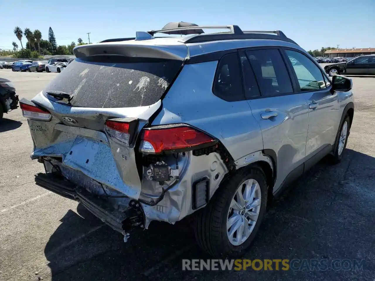 4 Photograph of a damaged car 7MUCAAAG7NV010238 TOYOTA COROLLA CR 2022