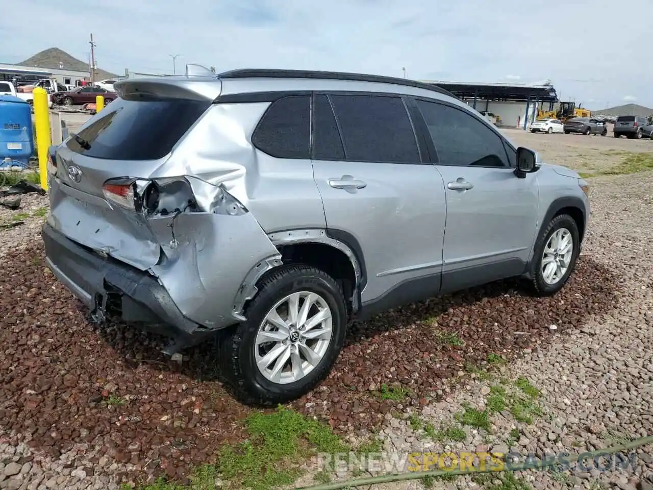 3 Photograph of a damaged car 7MUCAAAGXNV003509 TOYOTA COROLLA CR 2022