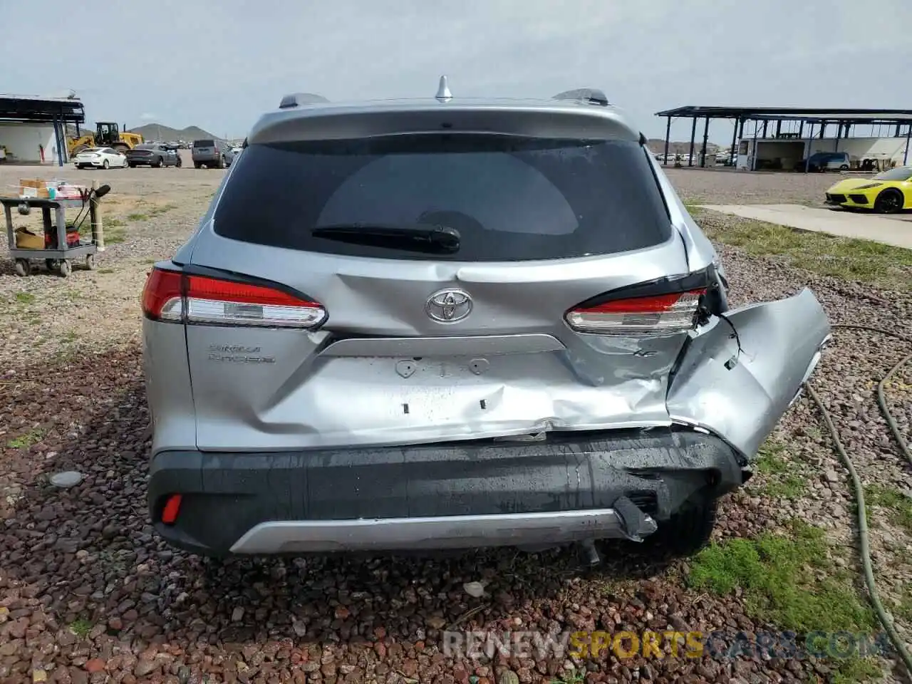 6 Photograph of a damaged car 7MUCAAAGXNV003509 TOYOTA COROLLA CR 2022