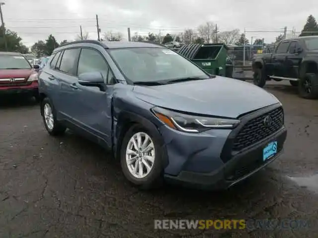 1 Photograph of a damaged car 7MUCAABG0NV003565 TOYOTA COROLLA CR 2022