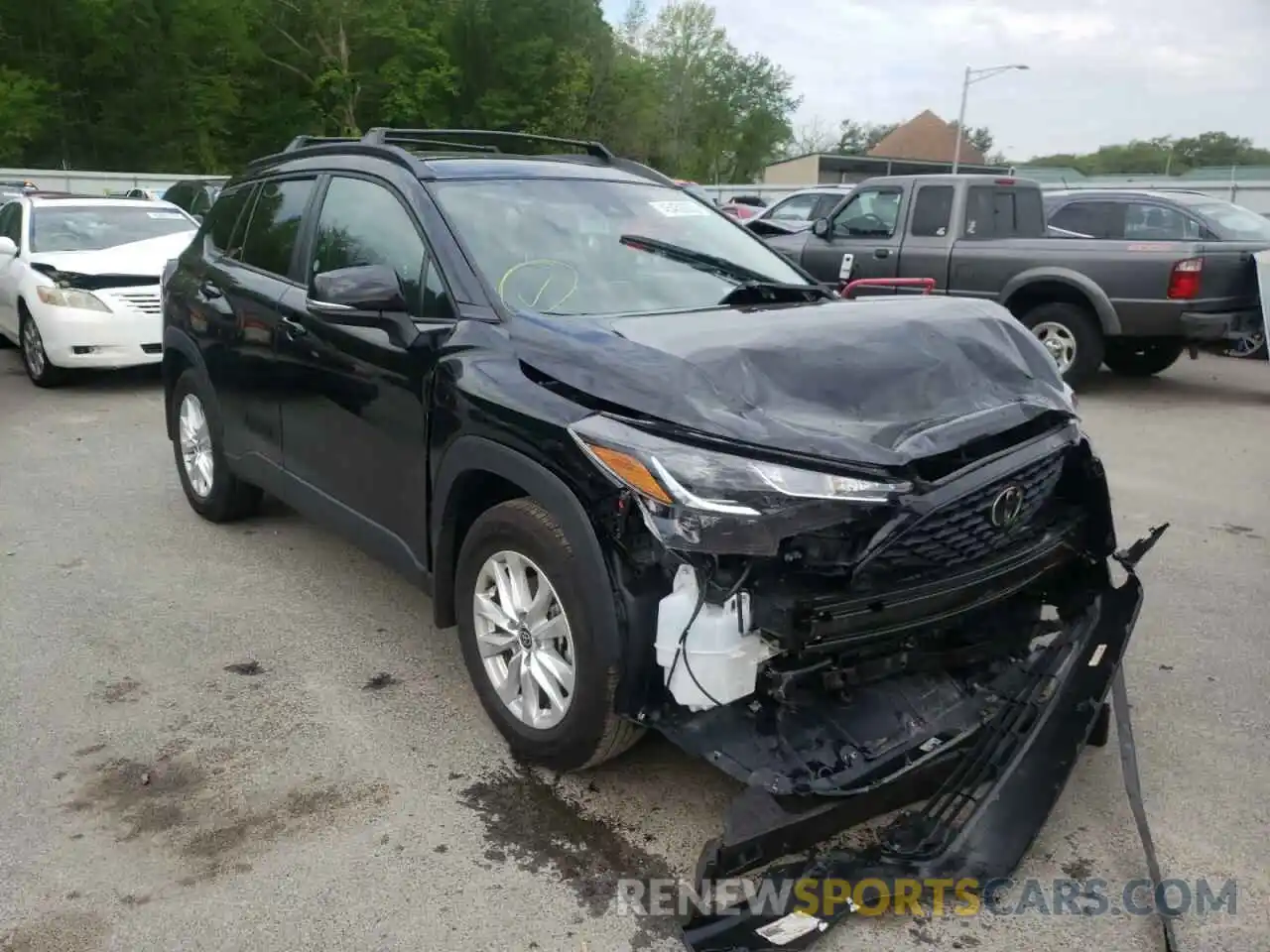 1 Photograph of a damaged car 7MUCAABG1NV003994 TOYOTA COROLLA CR 2022