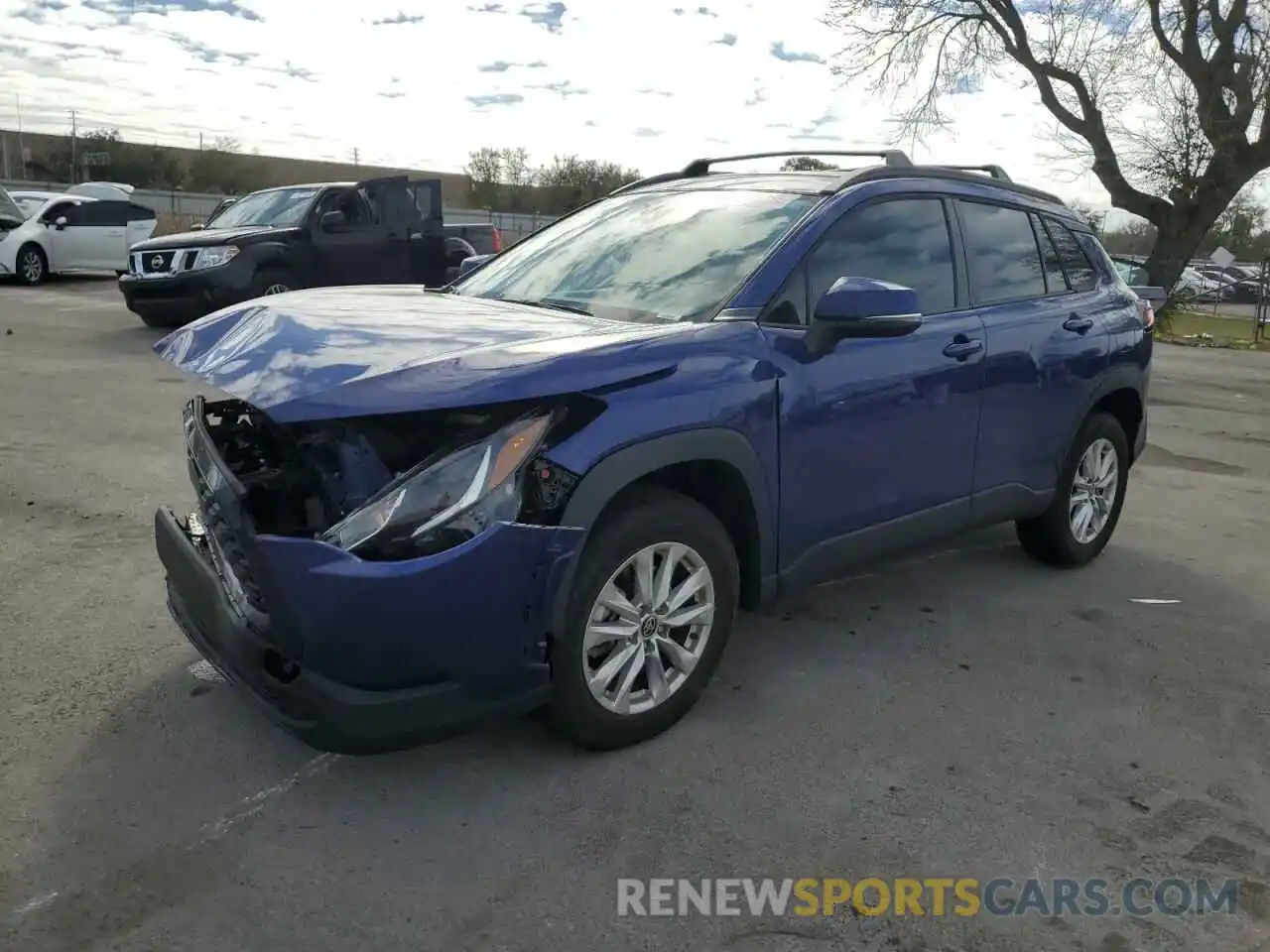 1 Photograph of a damaged car 7MUCAABG7NV005846 TOYOTA COROLLA CR 2022