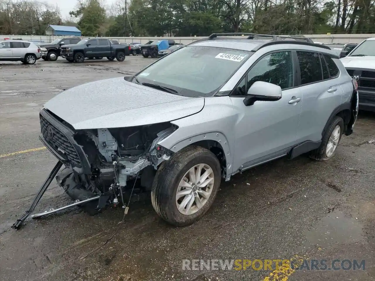 1 Photograph of a damaged car 7MUCAABG7NV023599 TOYOTA COROLLA CR 2022