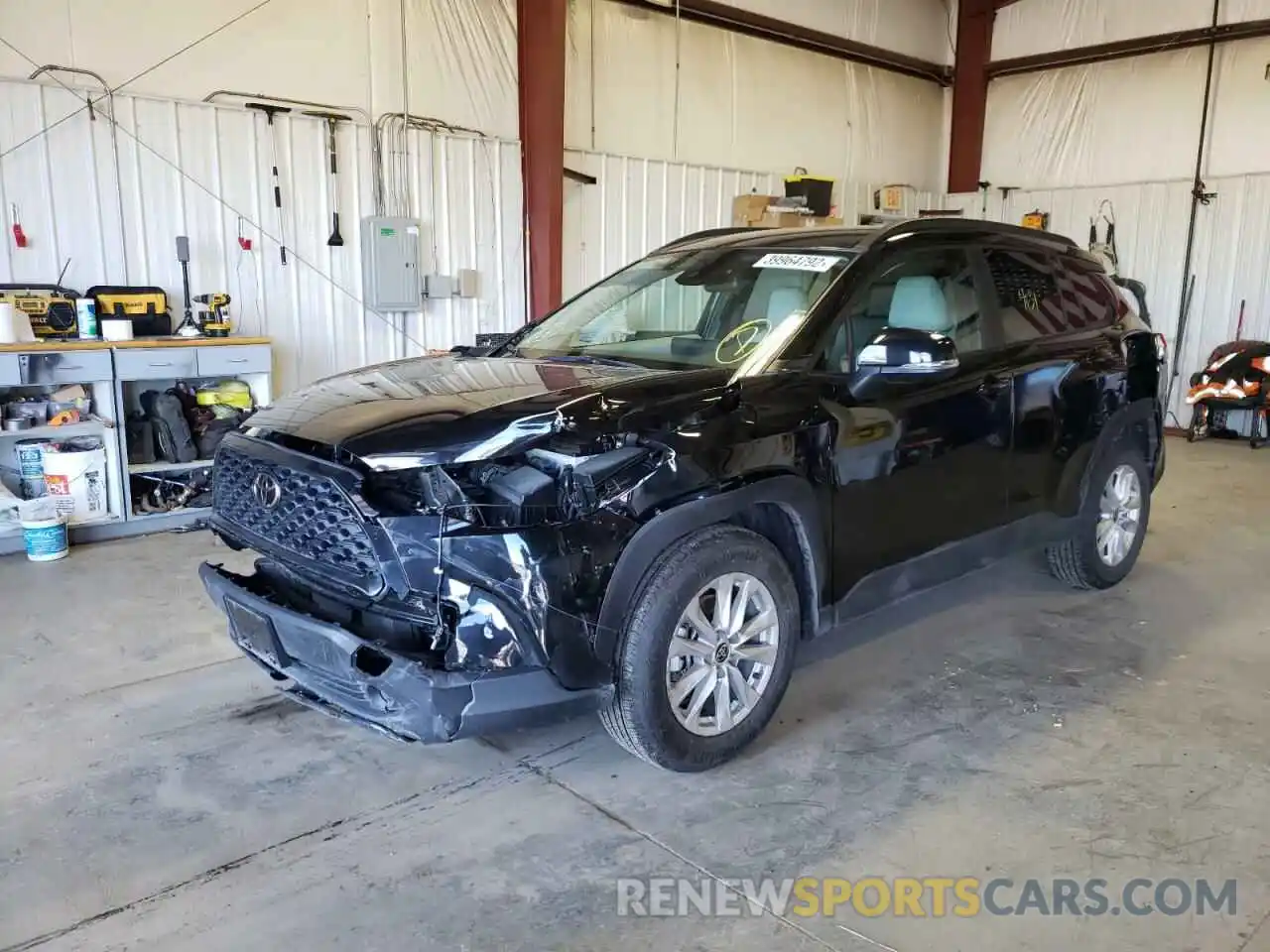 2 Photograph of a damaged car 7MUCAABG8NV001837 TOYOTA COROLLA CR 2022