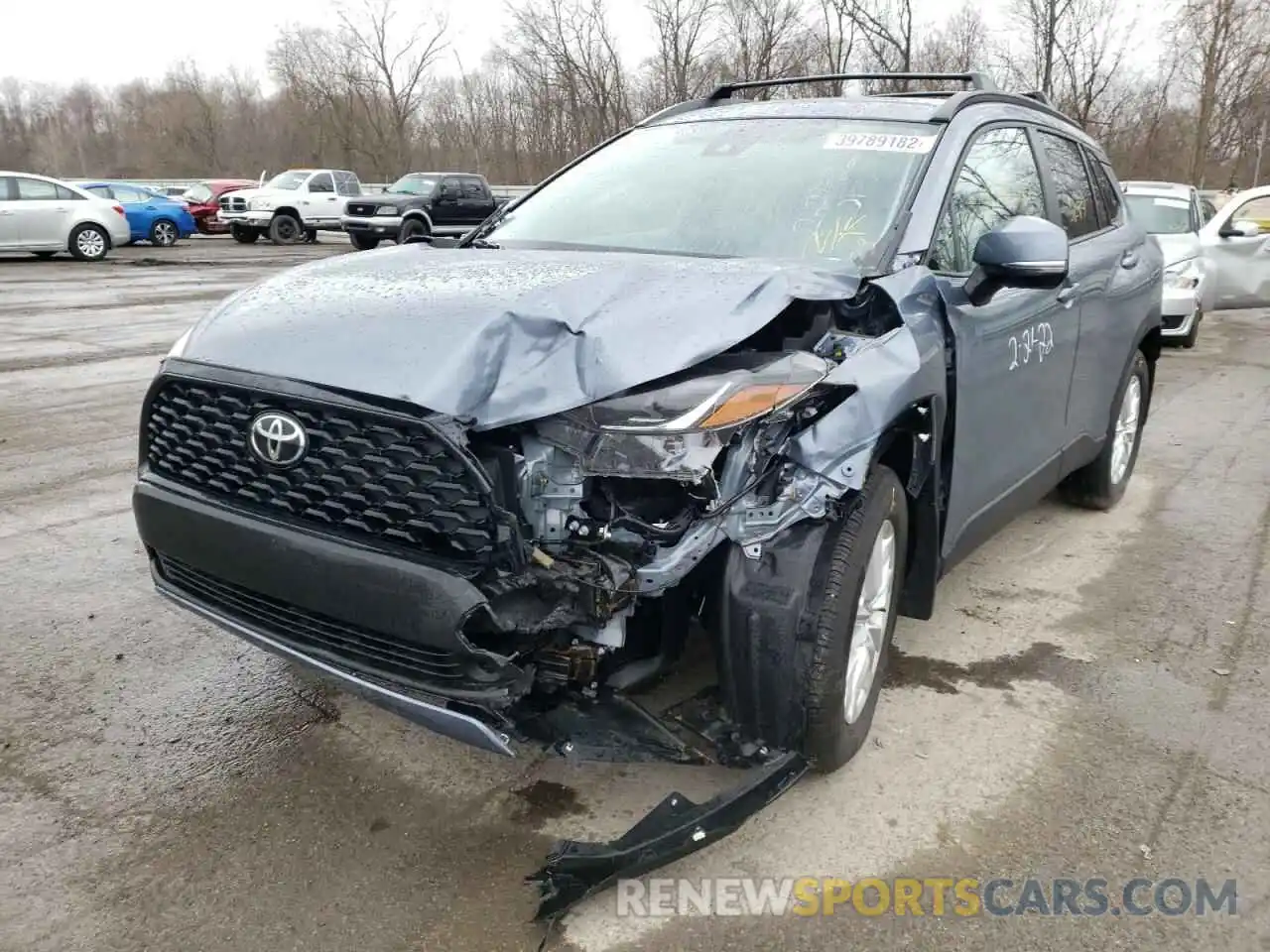 9 Photograph of a damaged car 7MUCAABG8NV005967 TOYOTA COROLLA CR 2022