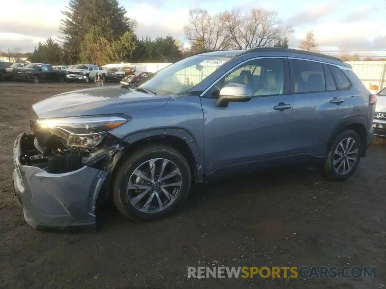 1 Photograph of a damaged car 7MUDAABG3NV040209 TOYOTA COROLLA CR 2022