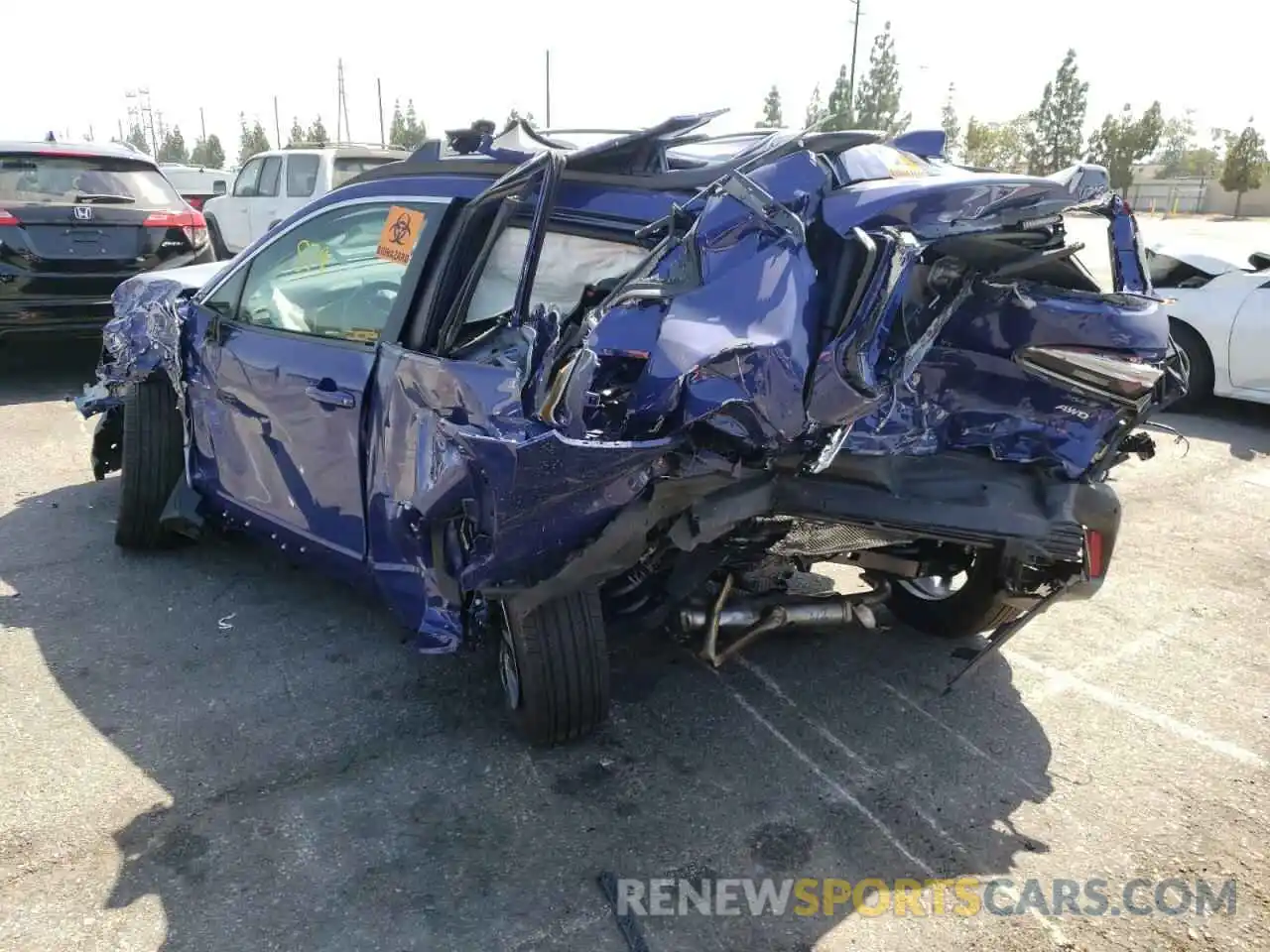 3 Photograph of a damaged car 7MUDAABG4NV011432 TOYOTA COROLLA CR 2022