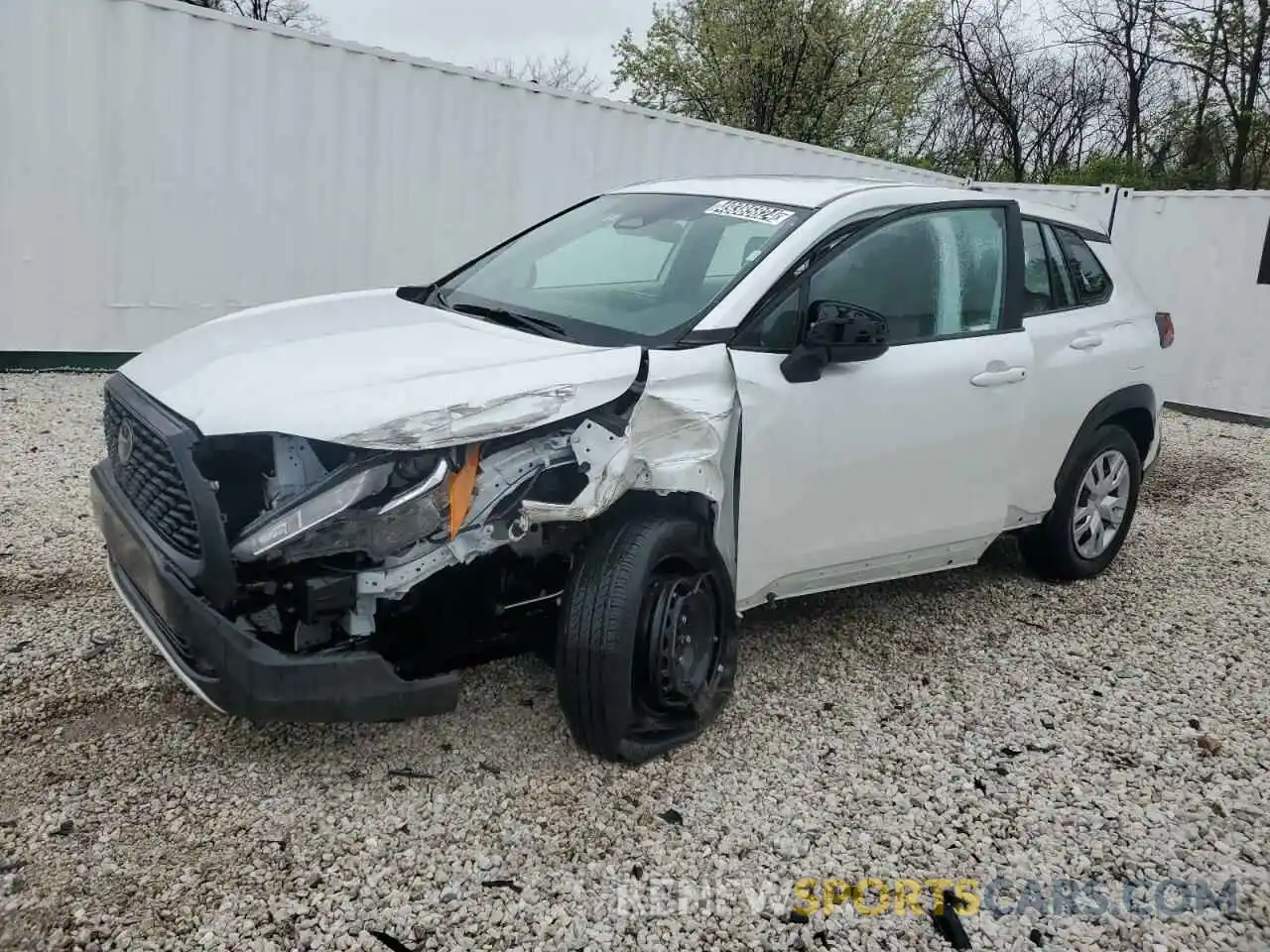 1 Photograph of a damaged car 7MUAAABG8PV057240 TOYOTA COROLLA CR 2023