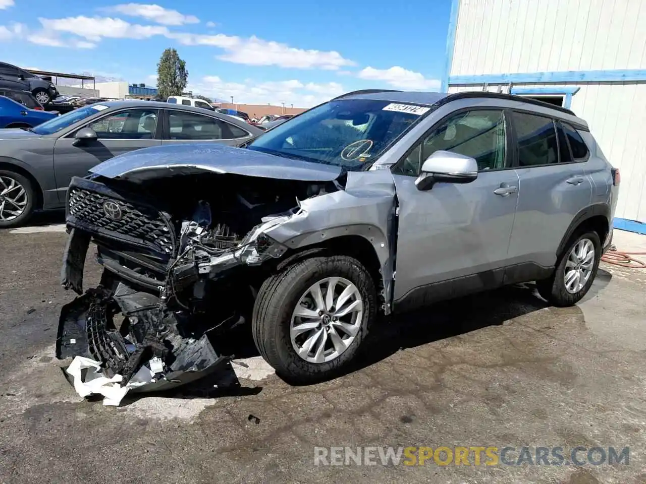 1 Photograph of a damaged car 7MUCAAAGXRV075669 TOYOTA COROLLA CR 2024