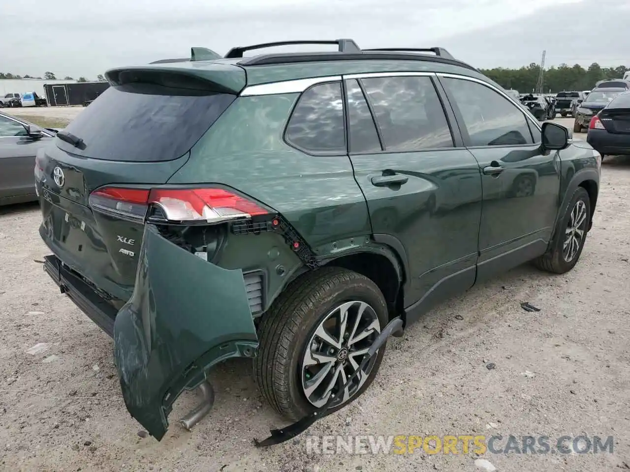 3 Photograph of a damaged car 7MUDAABG5RV080314 TOYOTA COROLLA CR 2024