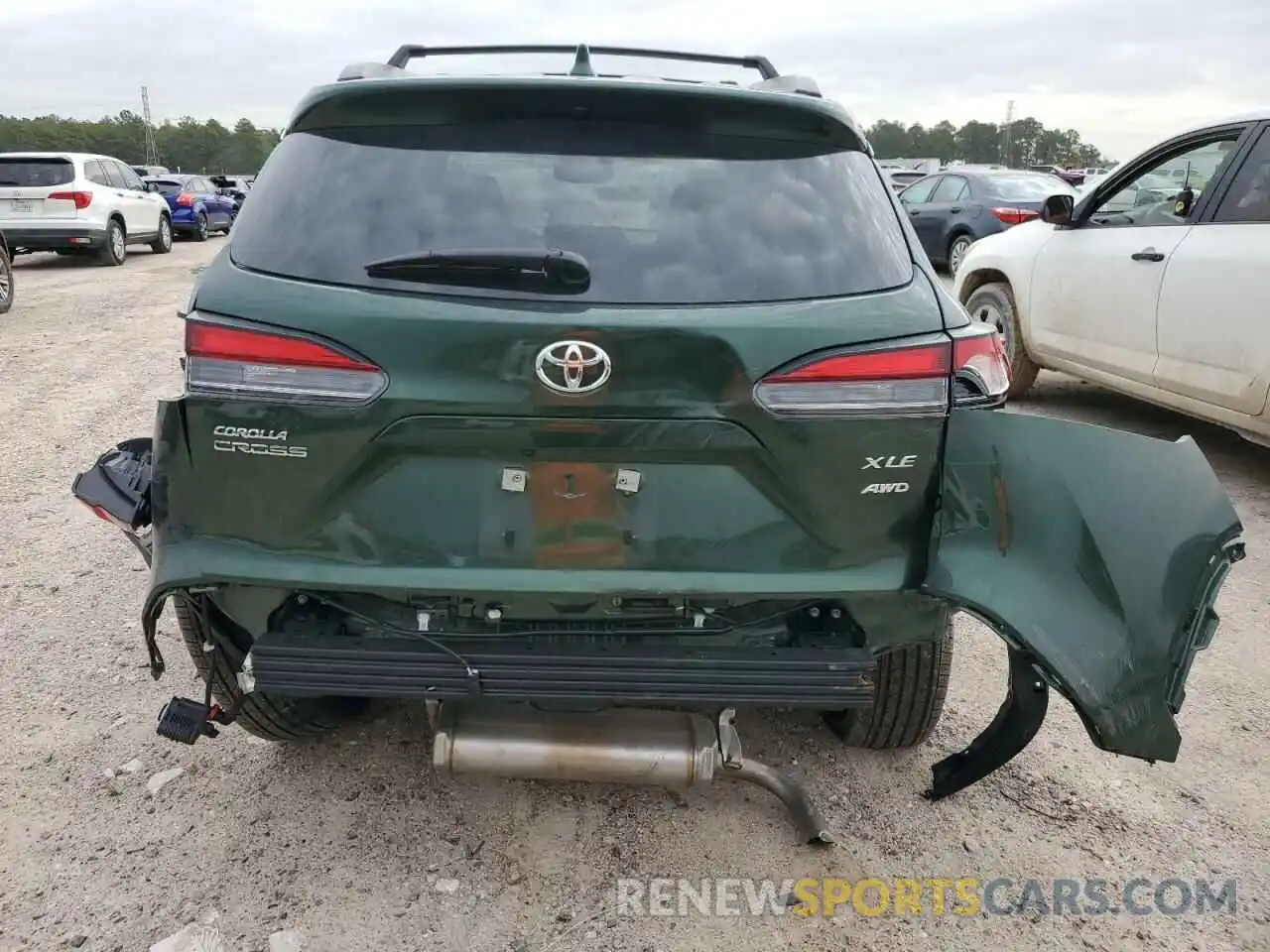 6 Photograph of a damaged car 7MUDAABG5RV080314 TOYOTA COROLLA CR 2024