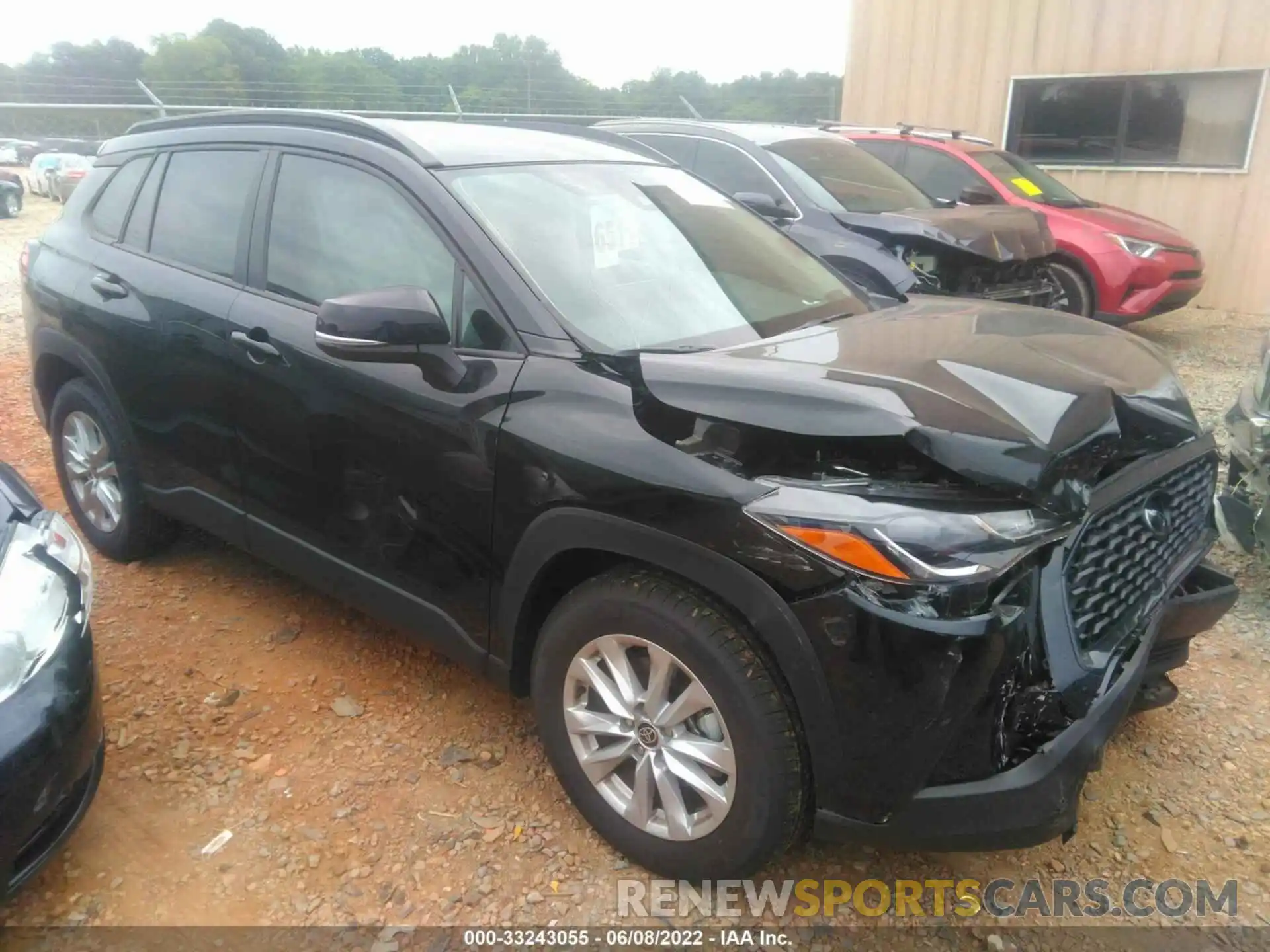 1 Photograph of a damaged car 7MUCAAAGXNV010315 TOYOTA COROLLA CROSS 2022