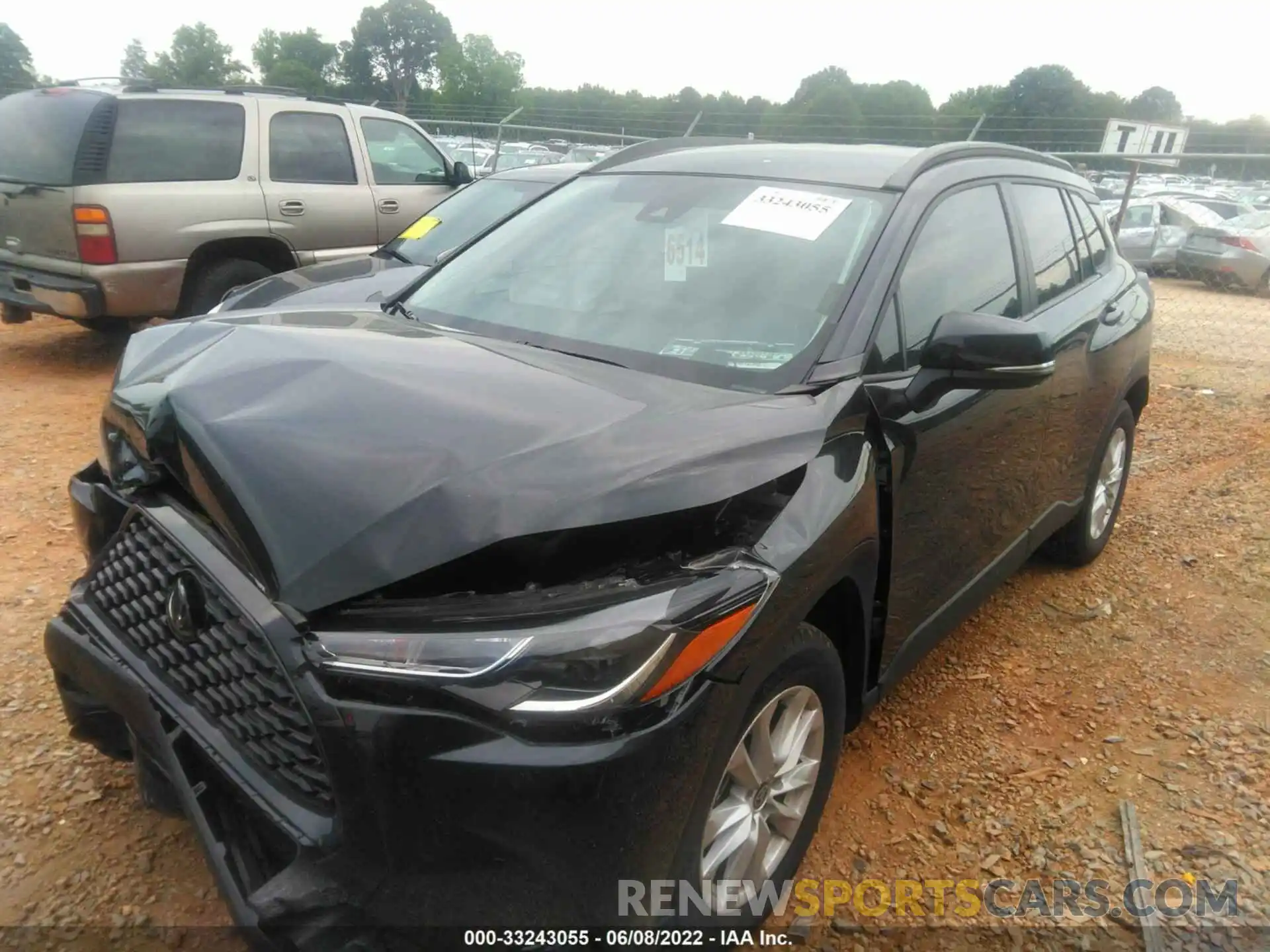 2 Photograph of a damaged car 7MUCAAAGXNV010315 TOYOTA COROLLA CROSS 2022