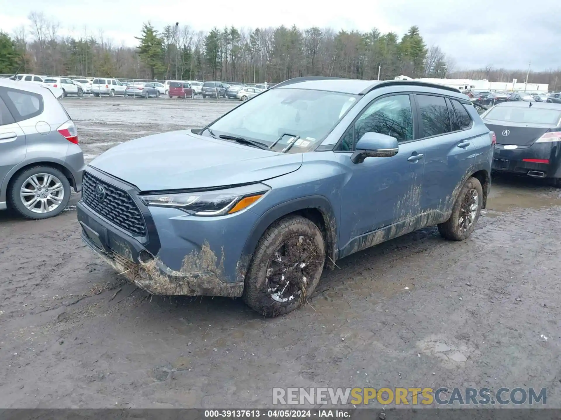 2 Photograph of a damaged car 7MUCAABG9NV023751 TOYOTA COROLLA CROSS 2022