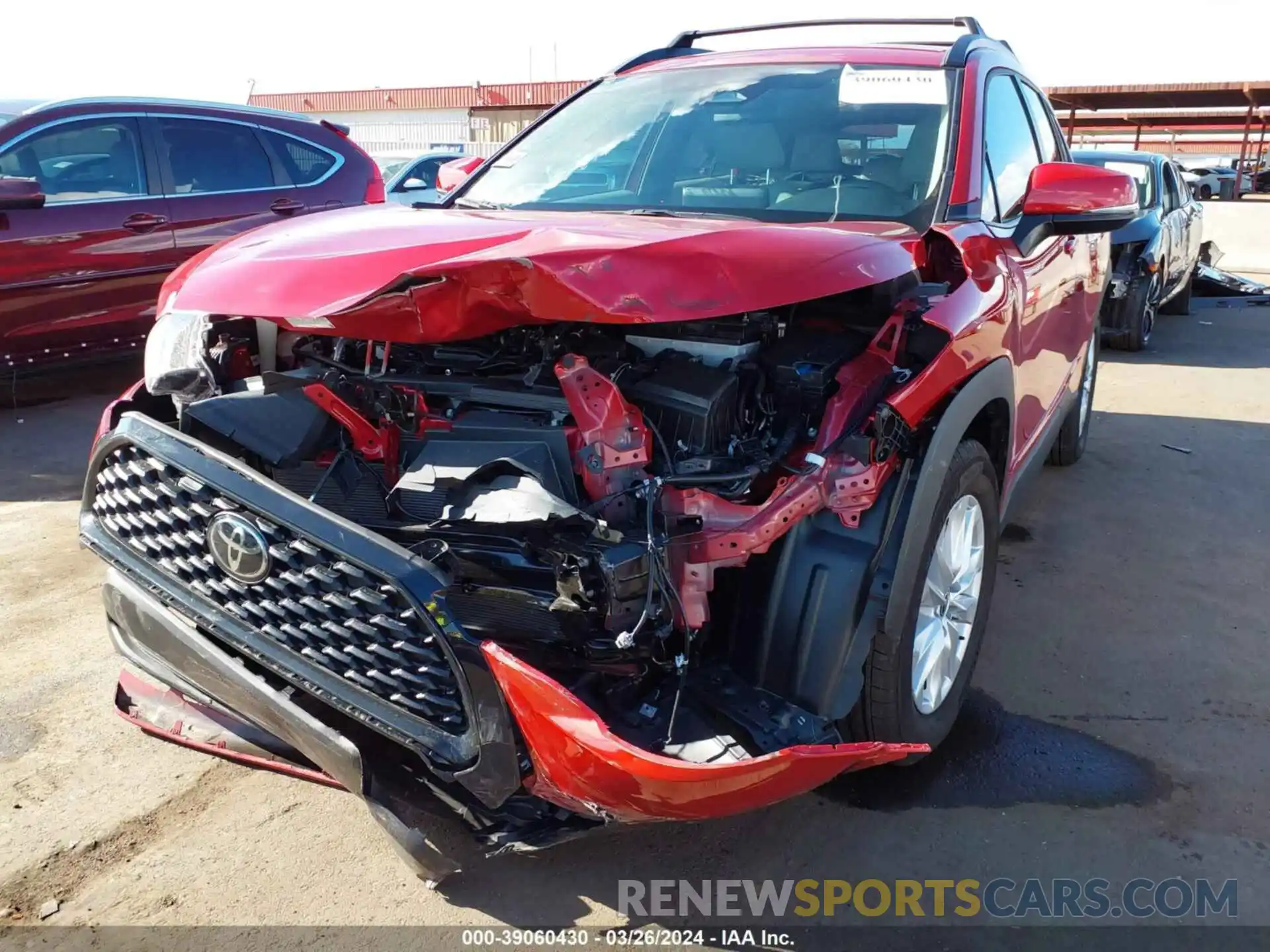 2 Photograph of a damaged car 7MUCAAAG1PV067909 TOYOTA COROLLA CROSS 2023