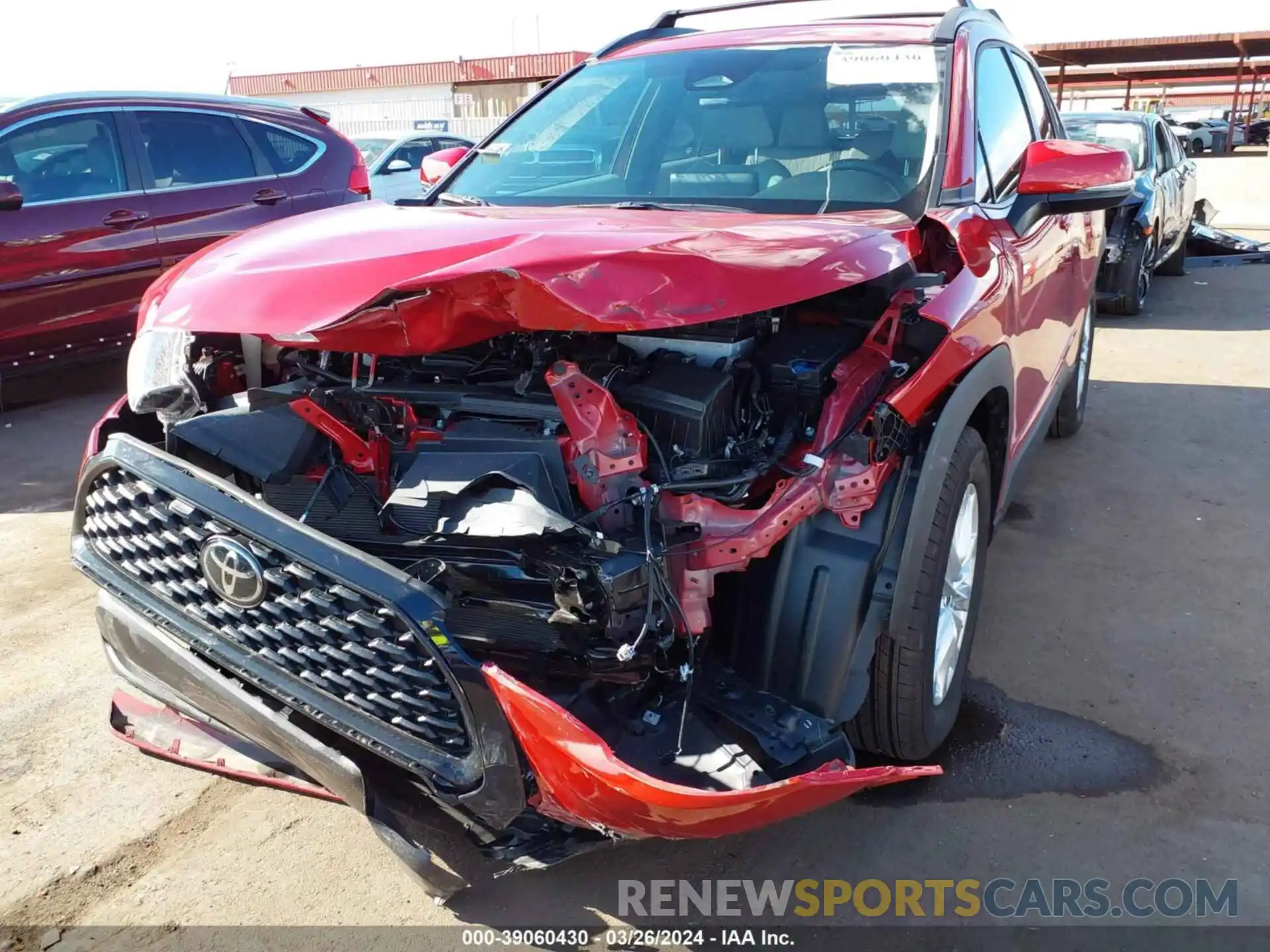 6 Photograph of a damaged car 7MUCAAAG1PV067909 TOYOTA COROLLA CROSS 2023