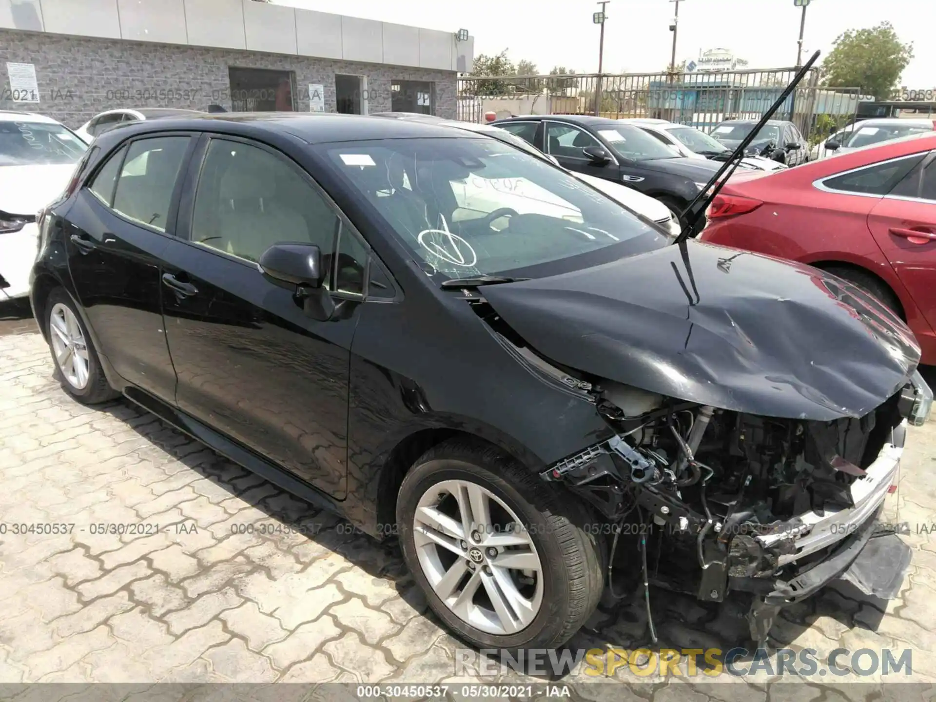 1 Photograph of a damaged car 00000000000022265 TOYOTA COROLLA HATCHBACK 2019