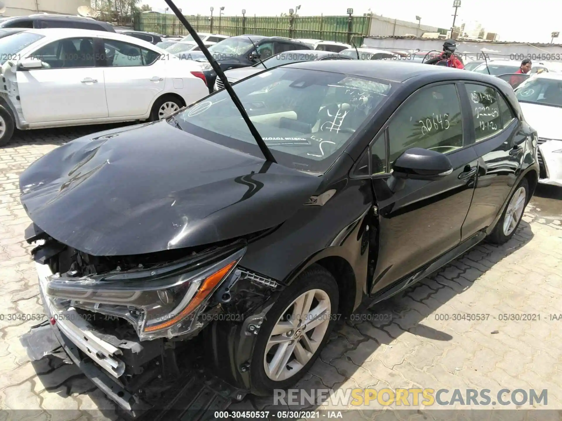 2 Photograph of a damaged car 00000000000022265 TOYOTA COROLLA HATCHBACK 2019