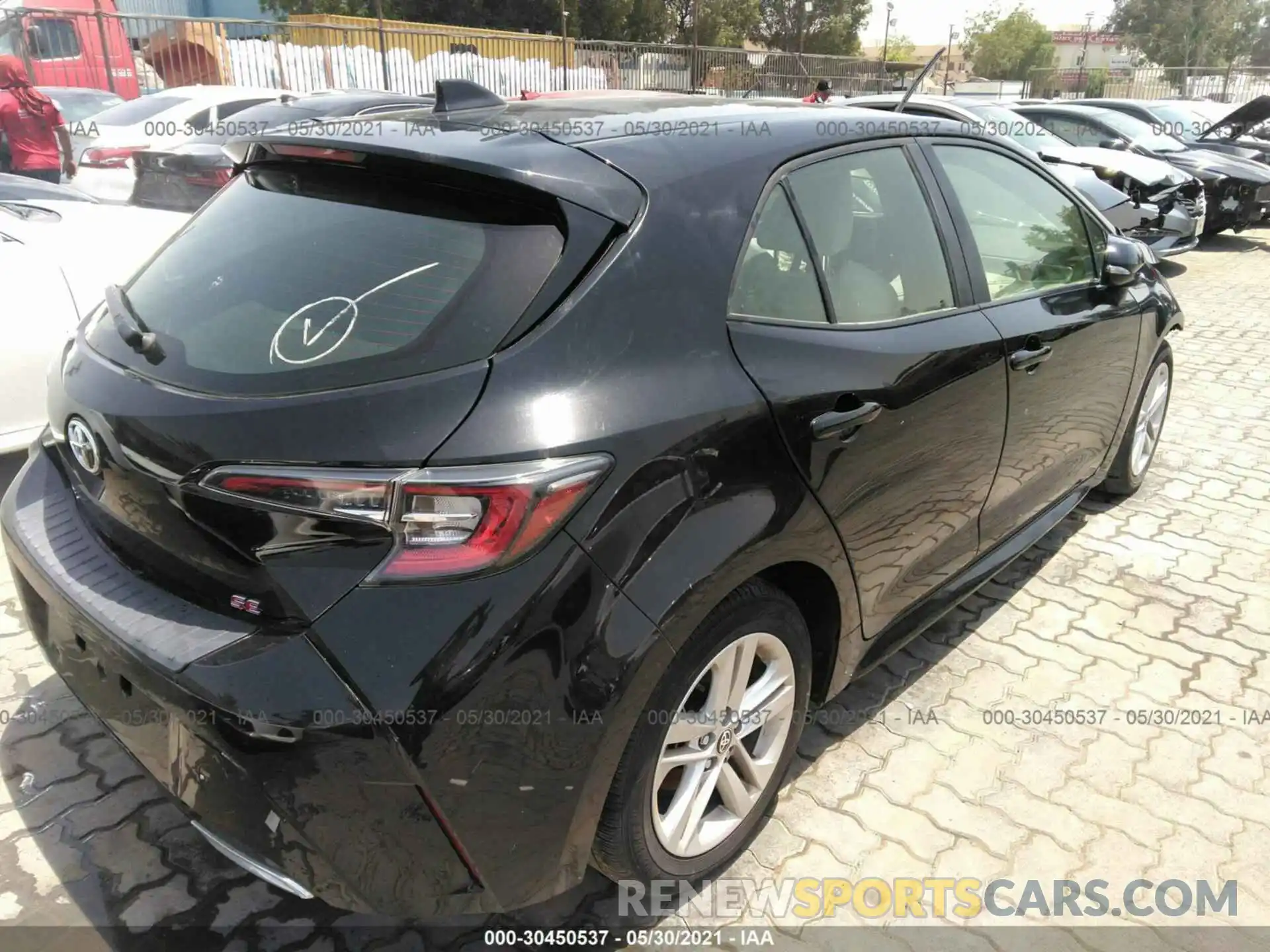 4 Photograph of a damaged car 00000000000022265 TOYOTA COROLLA HATCHBACK 2019