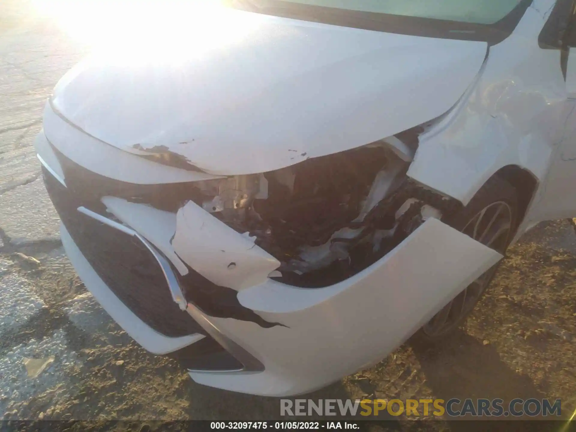 6 Photograph of a damaged car JTNK4RBE0K3012995 TOYOTA COROLLA HATCHBACK 2019