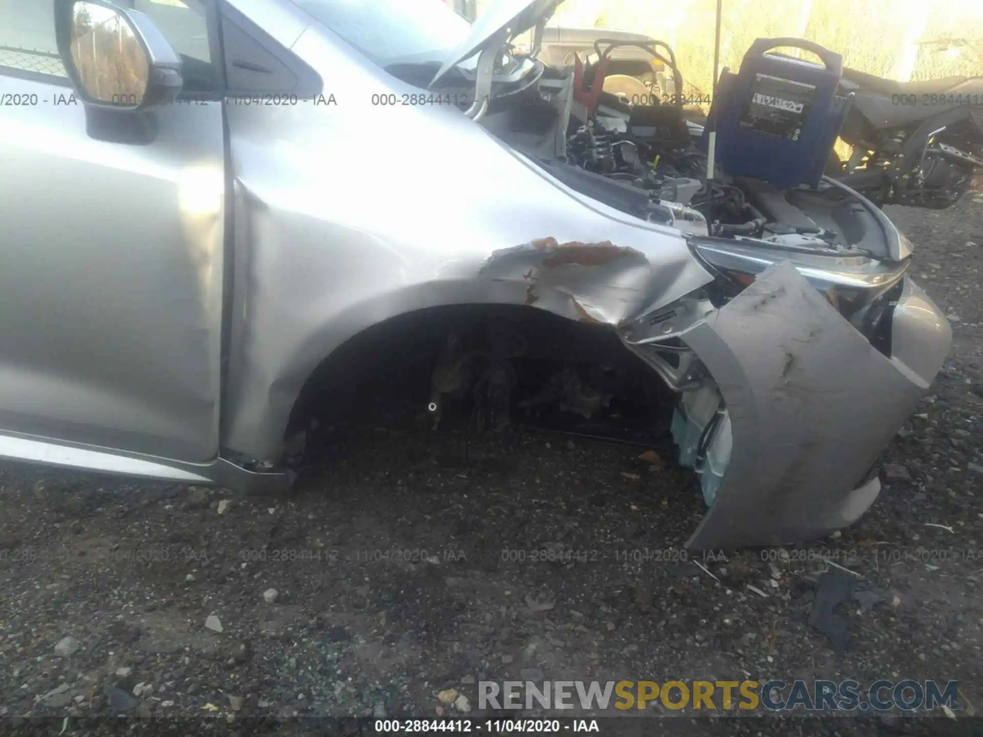 6 Photograph of a damaged car JTNK4RBE0K3030171 TOYOTA COROLLA HATCHBACK 2019