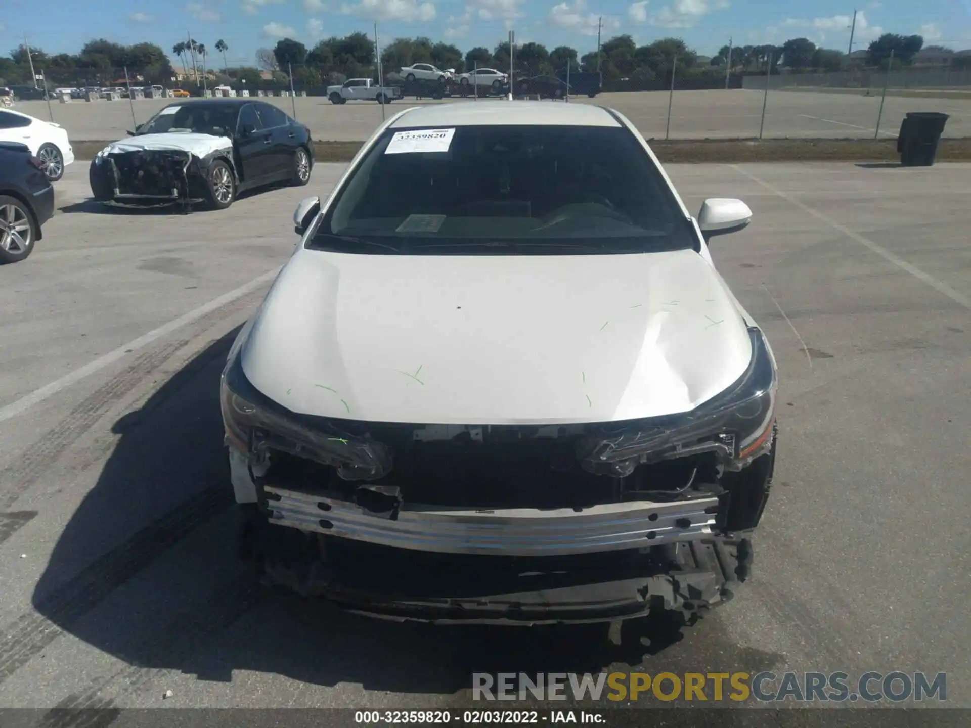 6 Photograph of a damaged car JTNK4RBE0K3042630 TOYOTA COROLLA HATCHBACK 2019