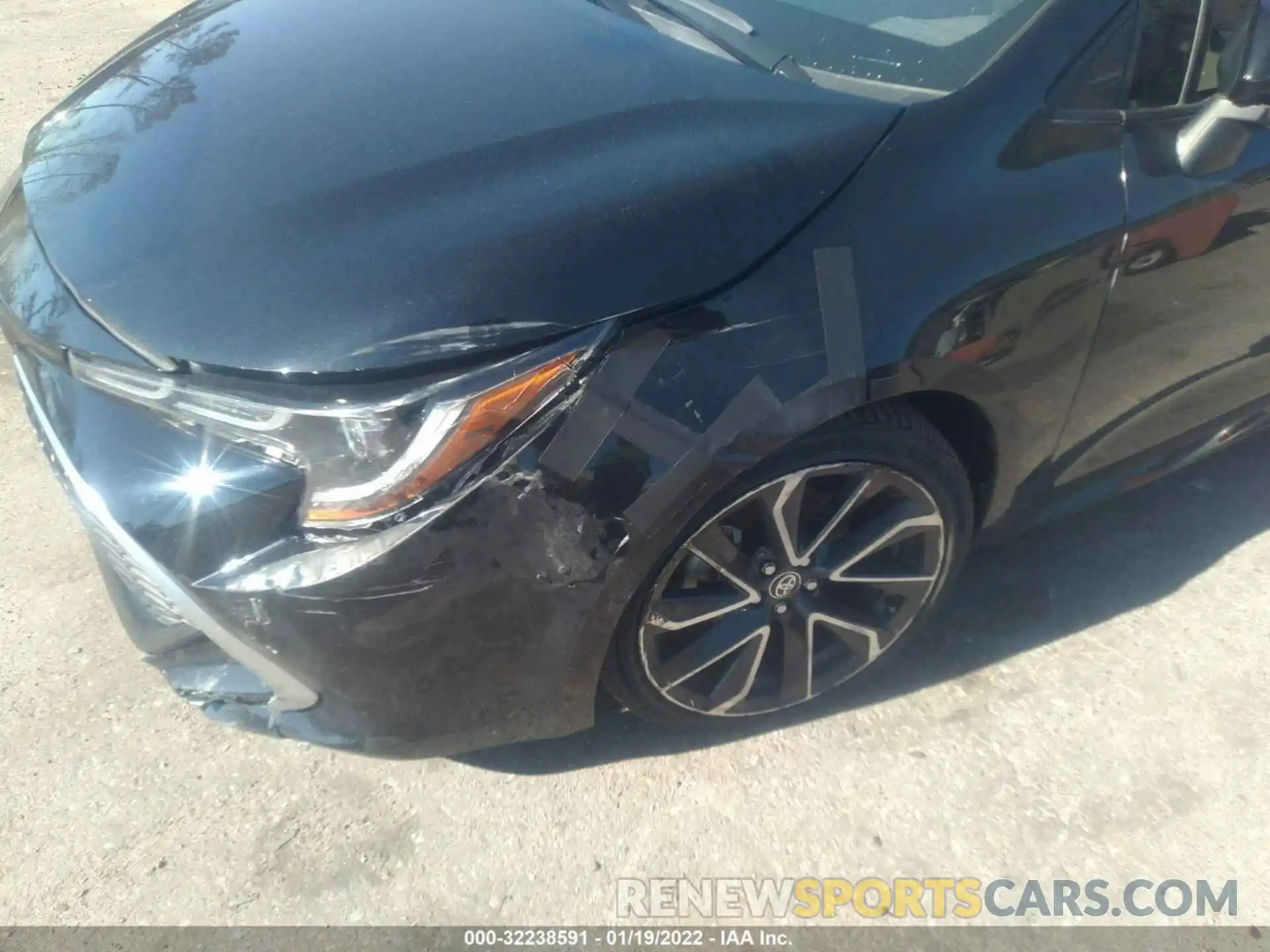 6 Photograph of a damaged car JTNK4RBE0K3048430 TOYOTA COROLLA HATCHBACK 2019