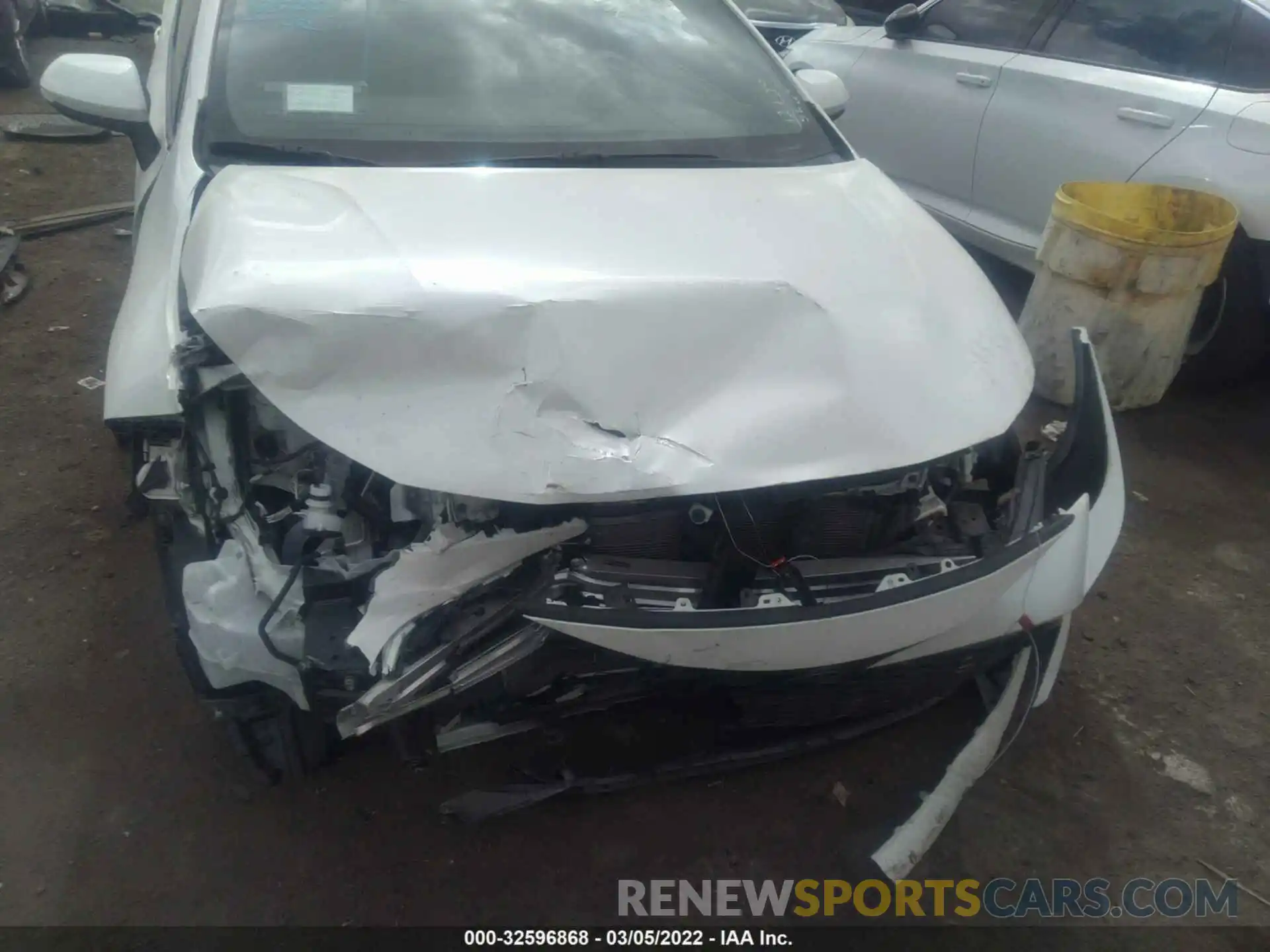 6 Photograph of a damaged car JTNK4RBE0K3061369 TOYOTA COROLLA HATCHBACK 2019