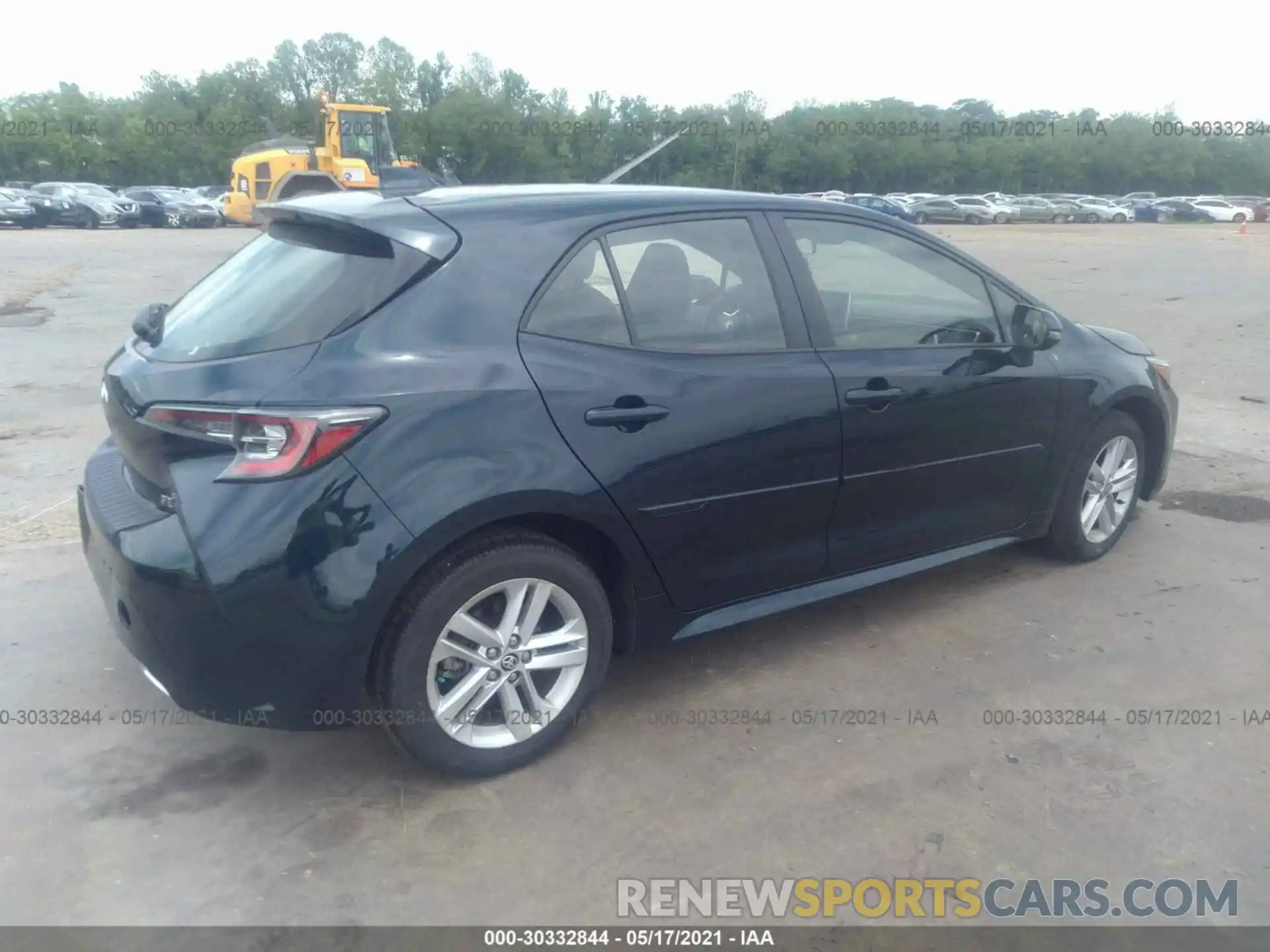 4 Photograph of a damaged car JTNK4RBE0K3066197 TOYOTA COROLLA HATCHBACK 2019