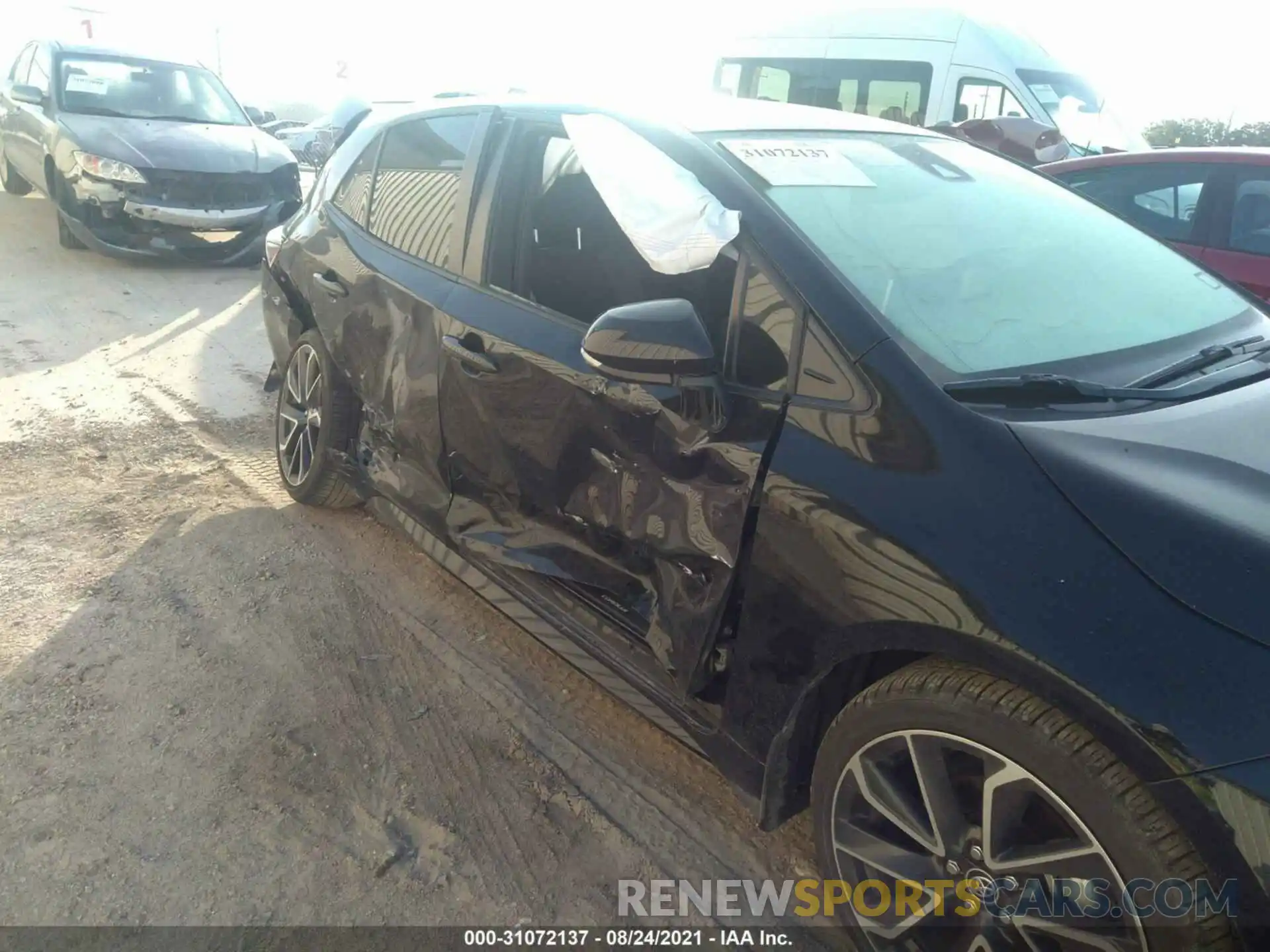 6 Photograph of a damaged car JTNK4RBE0K3067236 TOYOTA COROLLA HATCHBACK 2019