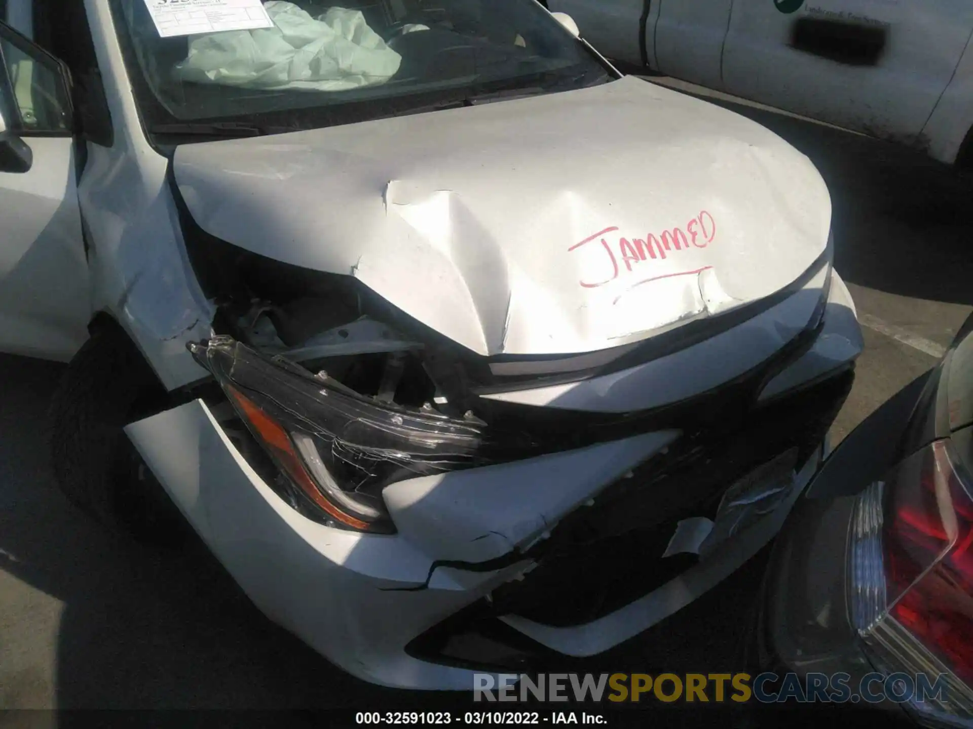 6 Photograph of a damaged car JTNK4RBE0K3067365 TOYOTA COROLLA HATCHBACK 2019