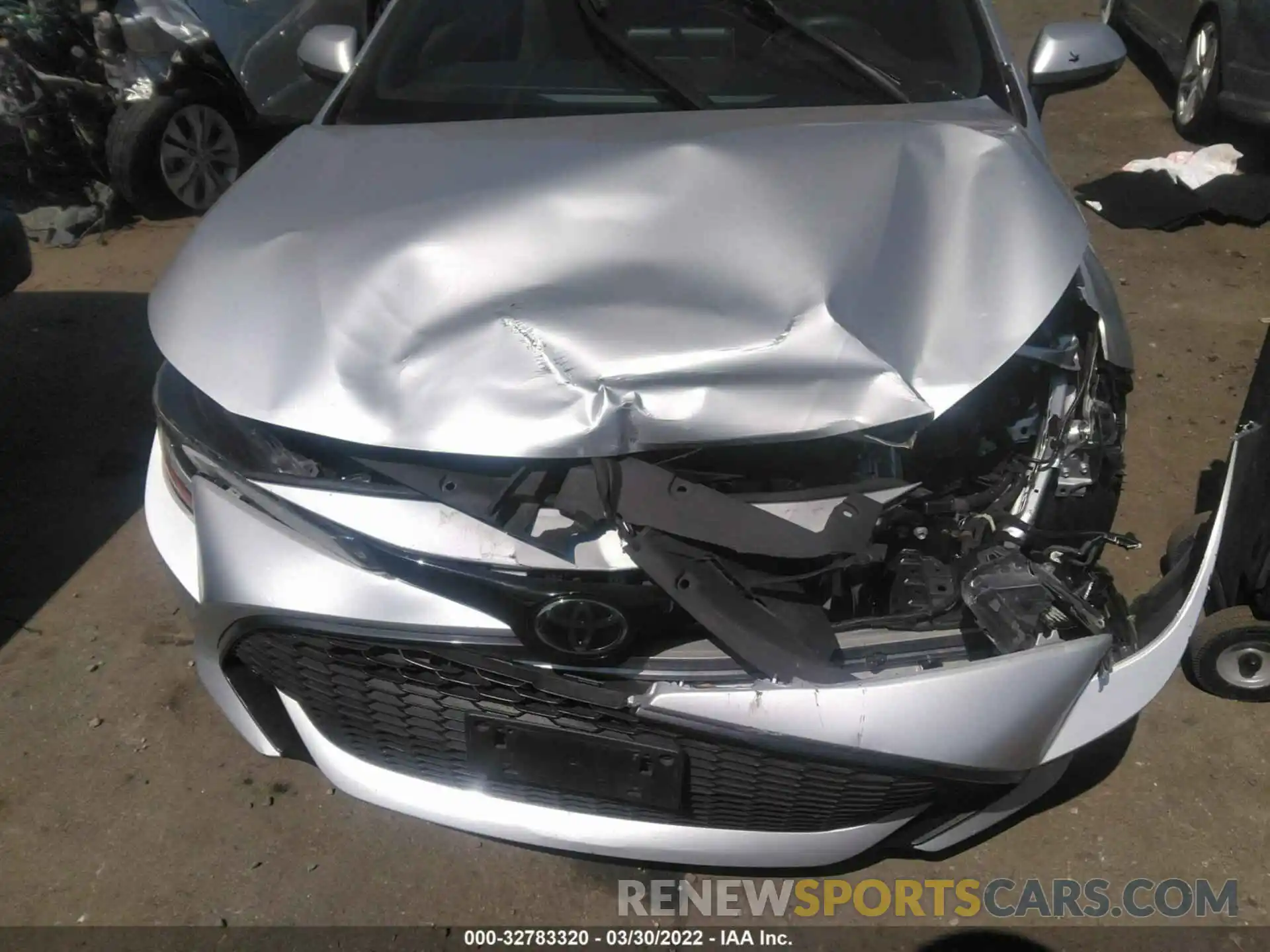 6 Photograph of a damaged car JTNK4RBE1K3016201 TOYOTA COROLLA HATCHBACK 2019