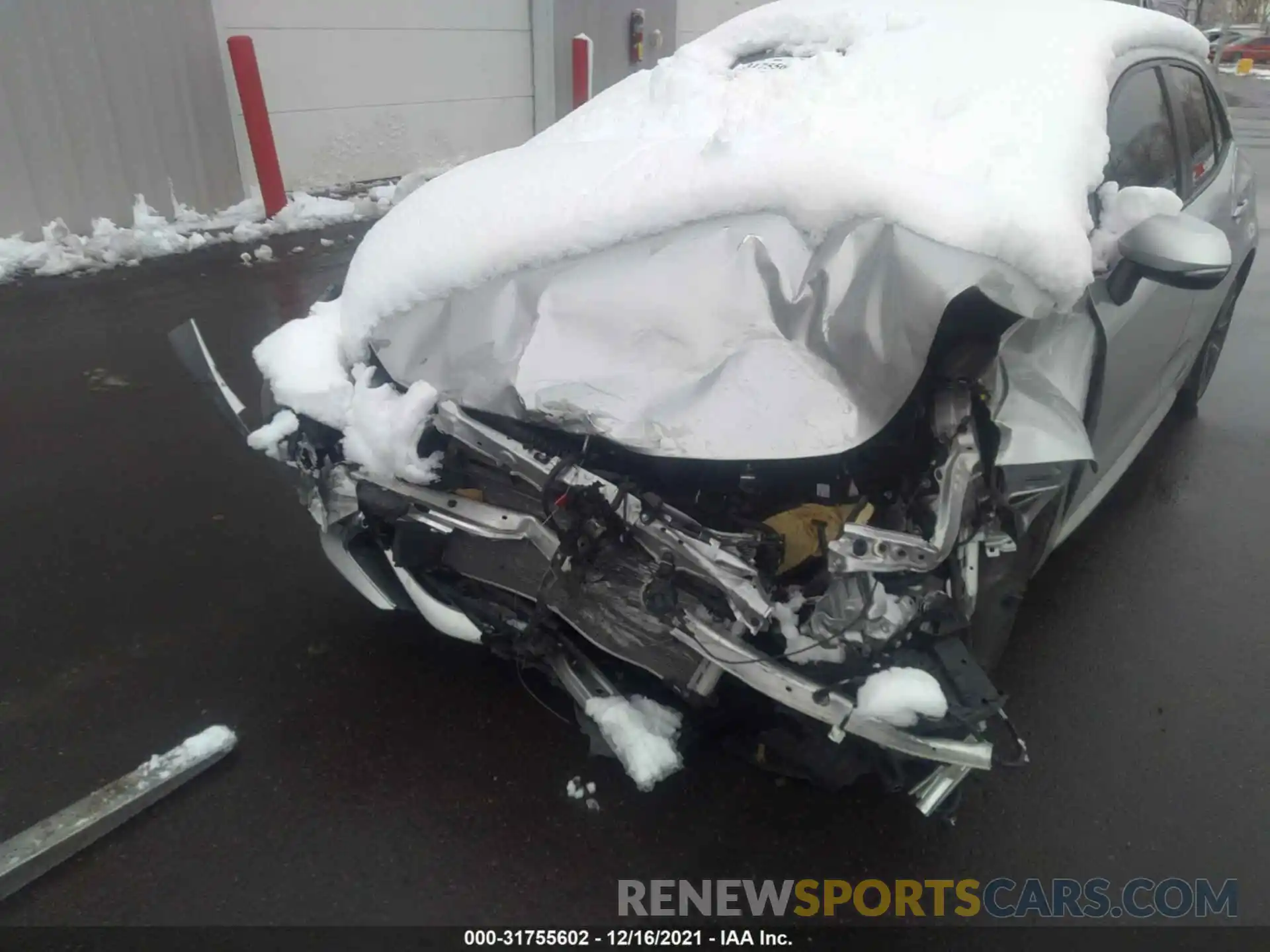 6 Photograph of a damaged car JTNK4RBE1K3028557 TOYOTA COROLLA HATCHBACK 2019