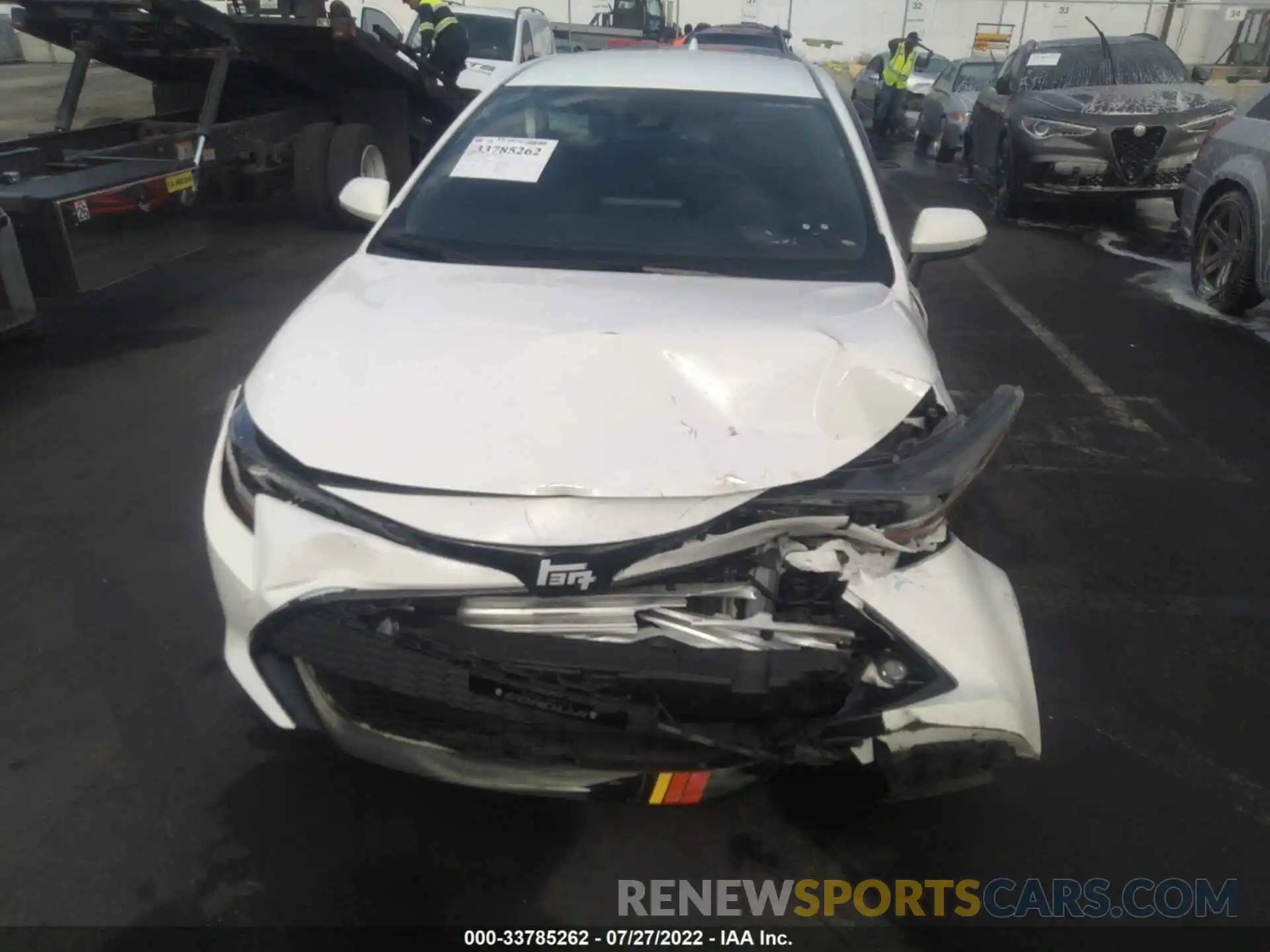 6 Photograph of a damaged car JTNK4RBE1K3045245 TOYOTA COROLLA HATCHBACK 2019