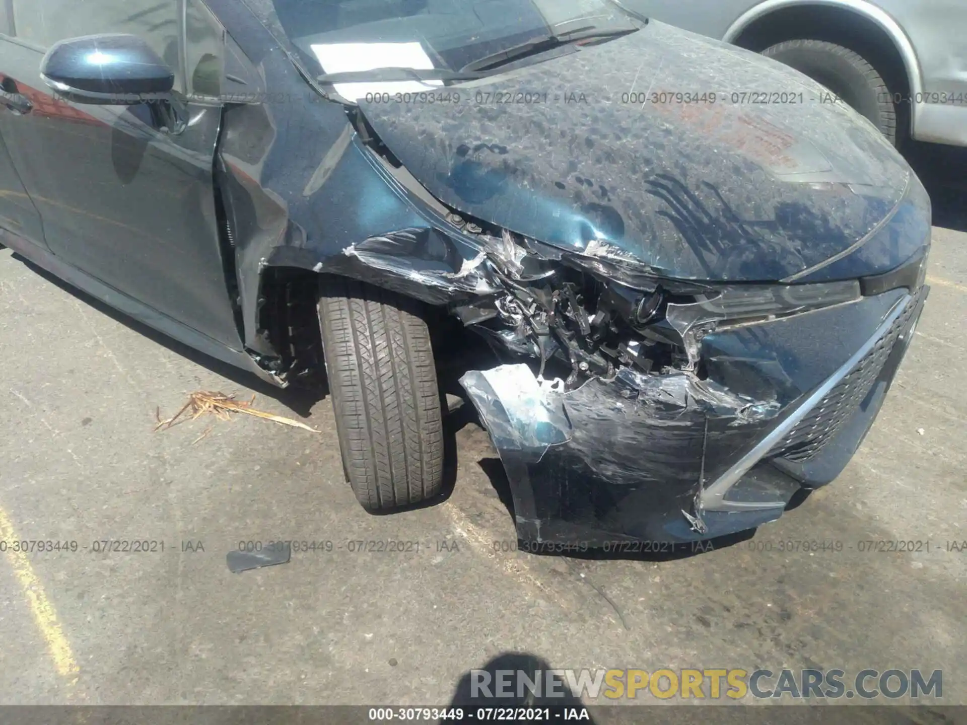 6 Photograph of a damaged car JTNK4RBE1K3045651 TOYOTA COROLLA HATCHBACK 2019