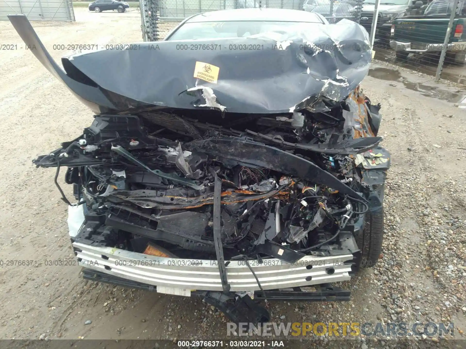 6 Photograph of a damaged car JTNK4RBE1K3055015 TOYOTA COROLLA HATCHBACK 2019