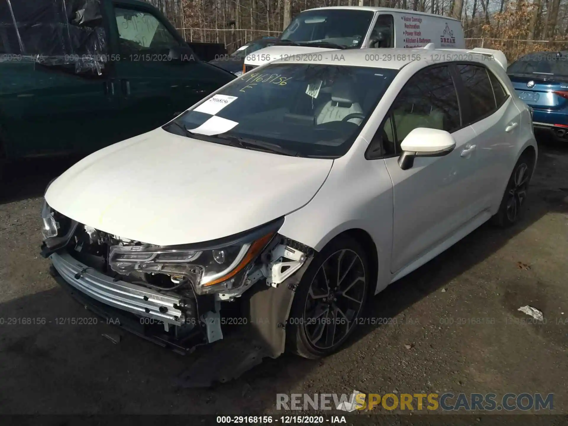 2 Photograph of a damaged car JTNK4RBE1K3059257 TOYOTA COROLLA HATCHBACK 2019