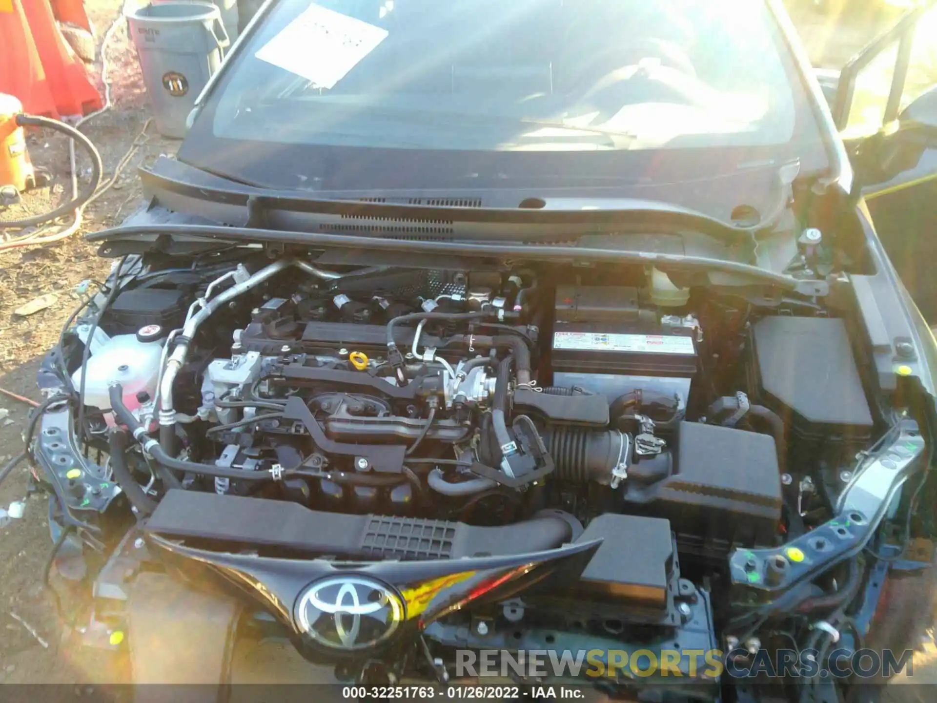 10 Photograph of a damaged car JTNK4RBE1K3060005 TOYOTA COROLLA HATCHBACK 2019