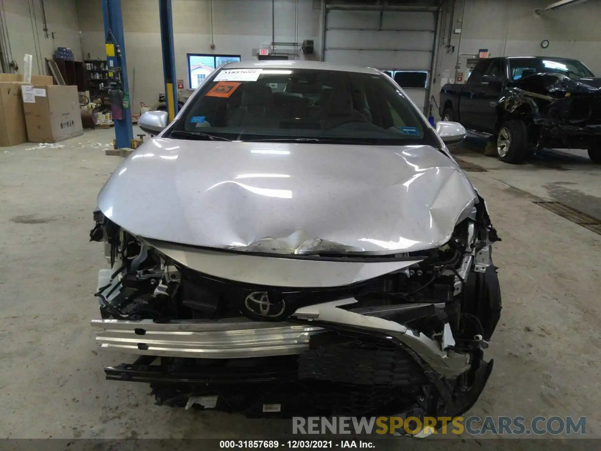 6 Photograph of a damaged car JTNK4RBE2K3016160 TOYOTA COROLLA HATCHBACK 2019