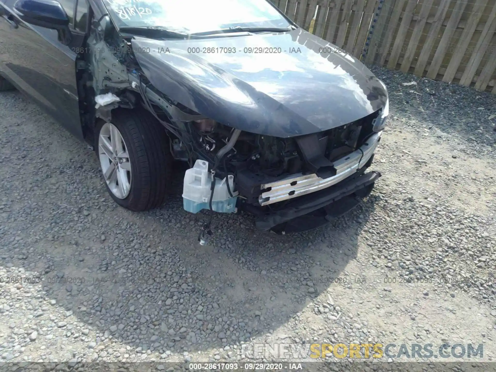 6 Photograph of a damaged car JTNK4RBE2K3017146 TOYOTA COROLLA HATCHBACK 2019