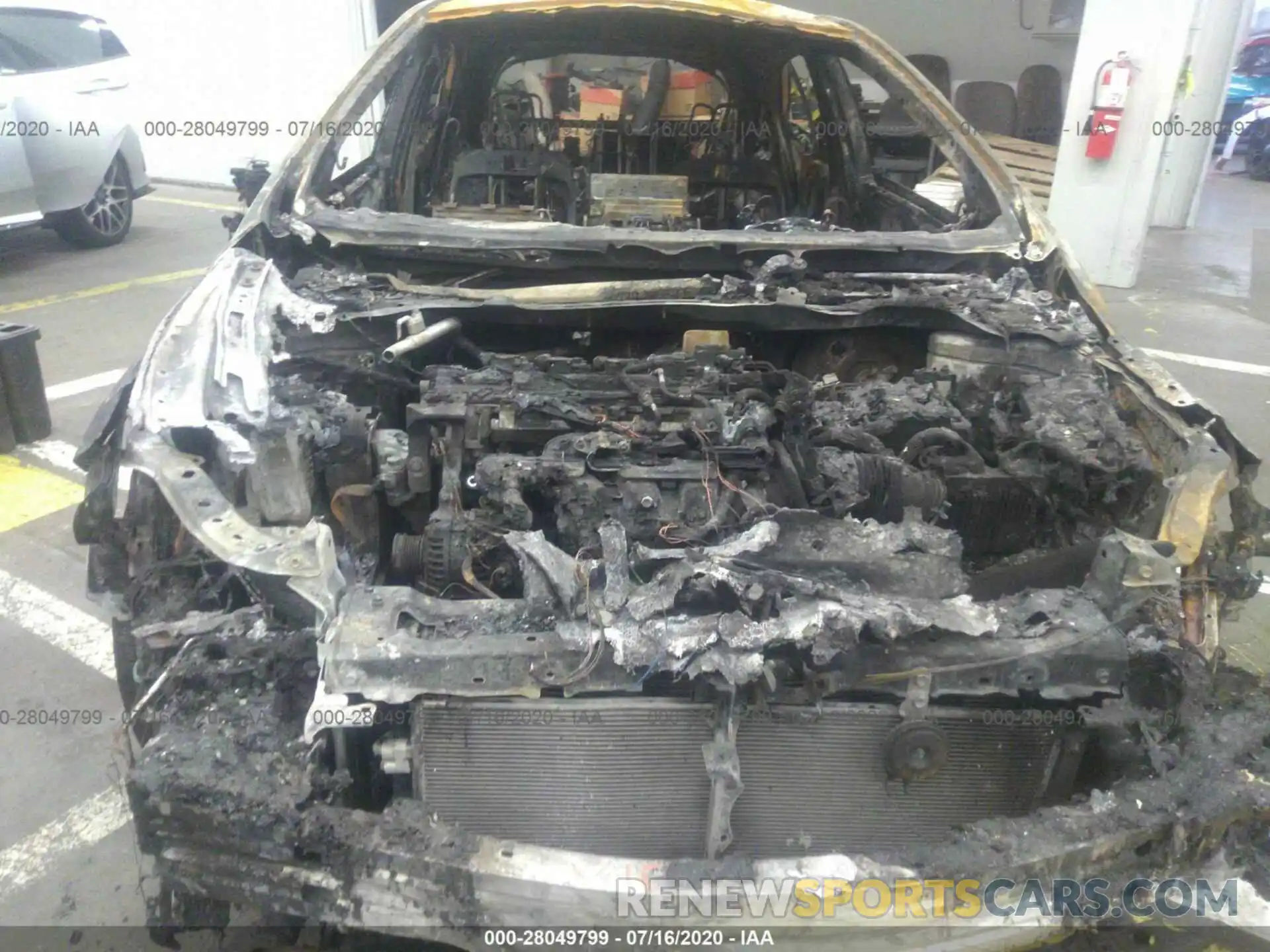 6 Photograph of a damaged car JTNK4RBE2K3022332 TOYOTA COROLLA HATCHBACK 2019