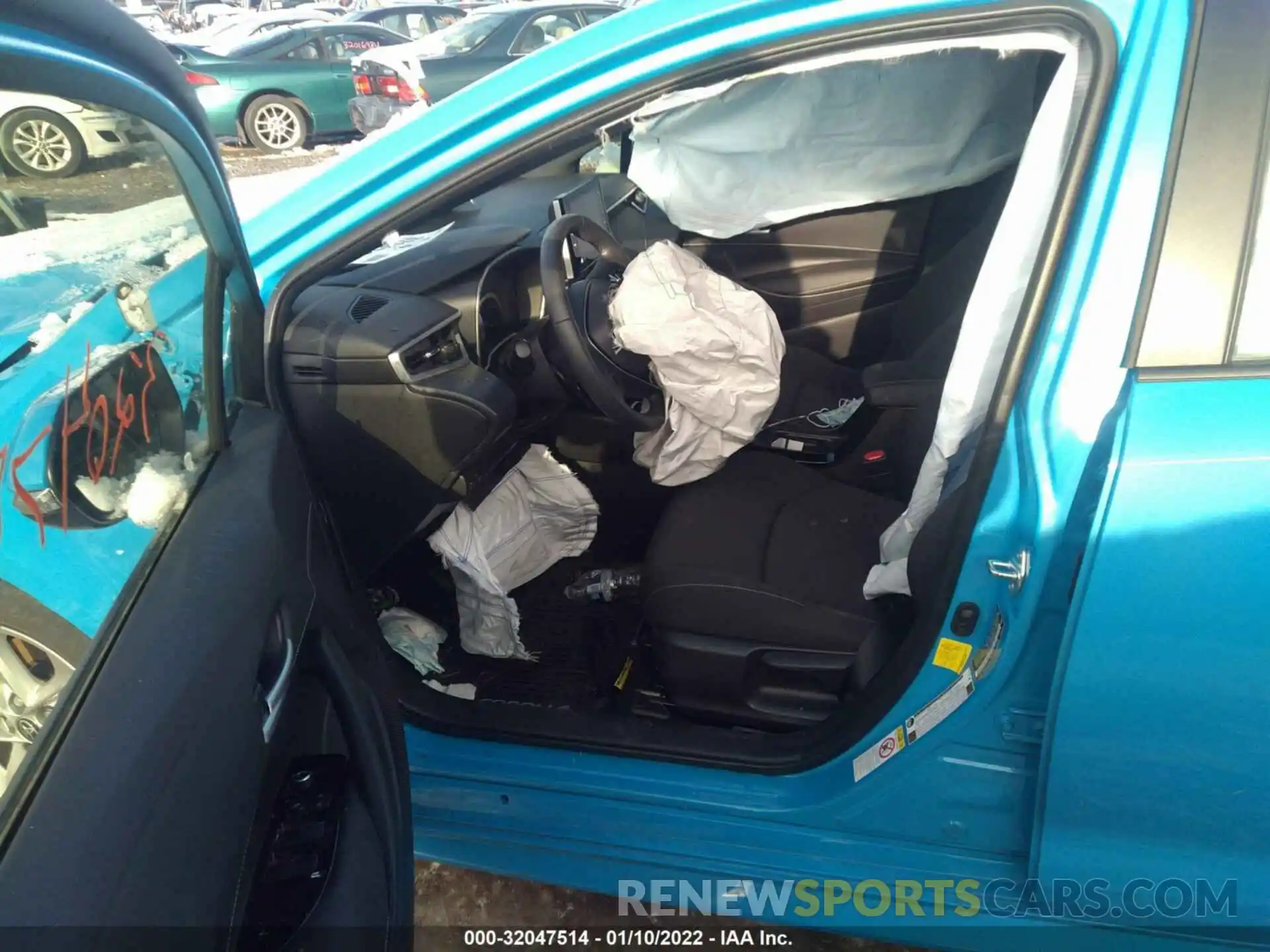 5 Photograph of a damaged car JTNK4RBE2K3039096 TOYOTA COROLLA HATCHBACK 2019