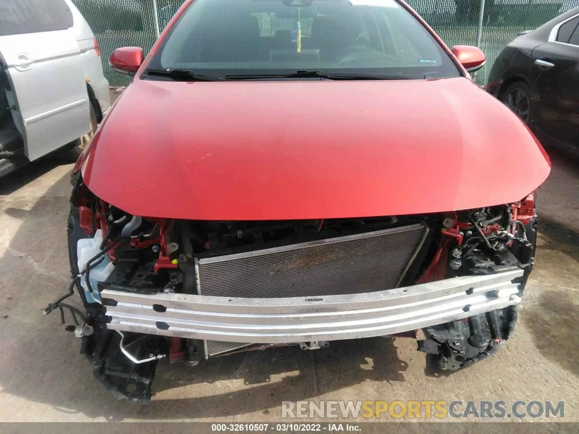 6 Photograph of a damaged car JTNK4RBE2K3052317 TOYOTA COROLLA HATCHBACK 2019