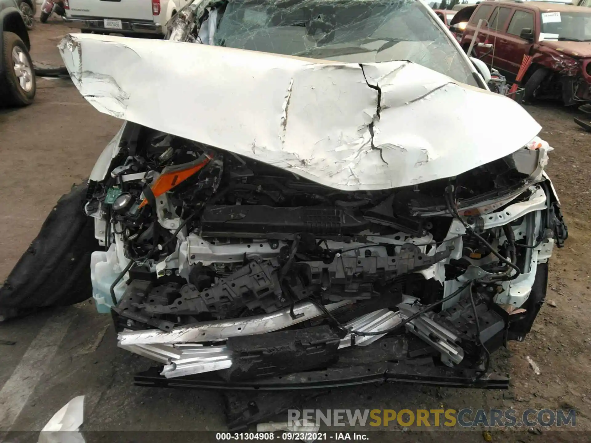 6 Photograph of a damaged car JTNK4RBE2K3060353 TOYOTA COROLLA HATCHBACK 2019