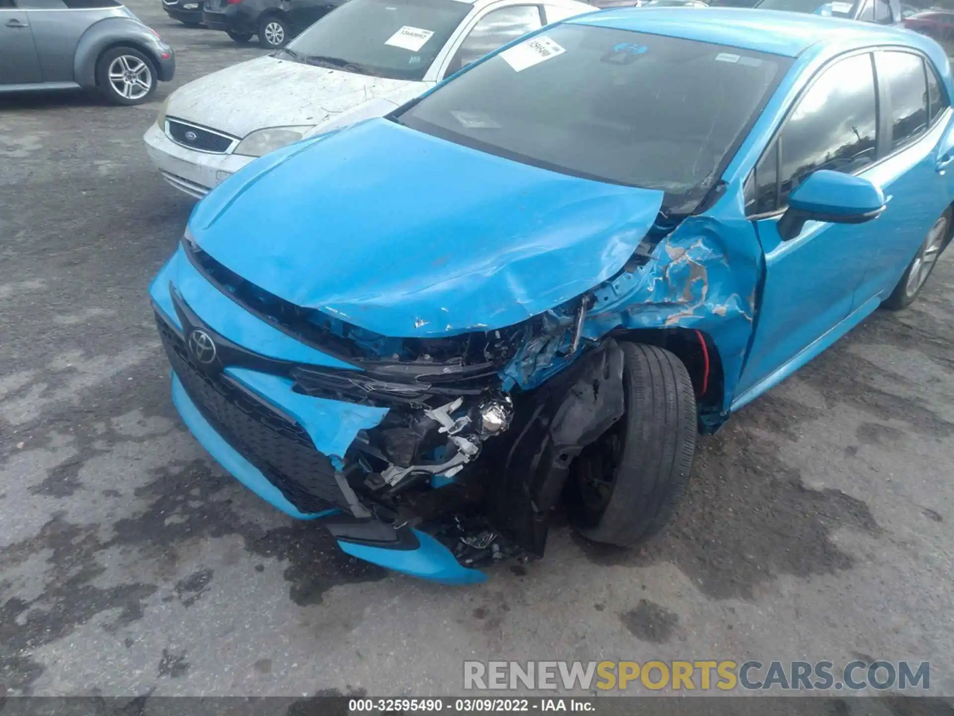 6 Photograph of a damaged car JTNK4RBE2K3068582 TOYOTA COROLLA HATCHBACK 2019