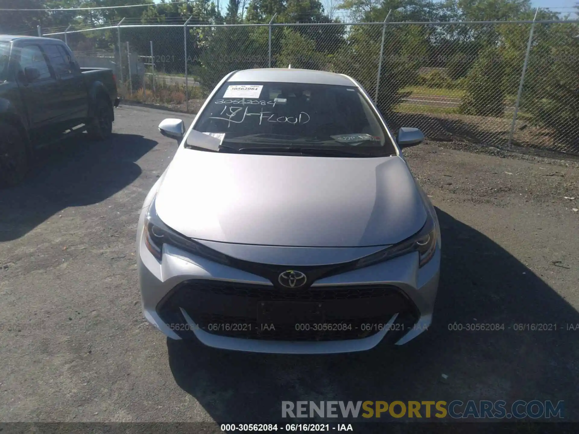 6 Photograph of a damaged car JTNK4RBE2K3069926 TOYOTA COROLLA HATCHBACK 2019