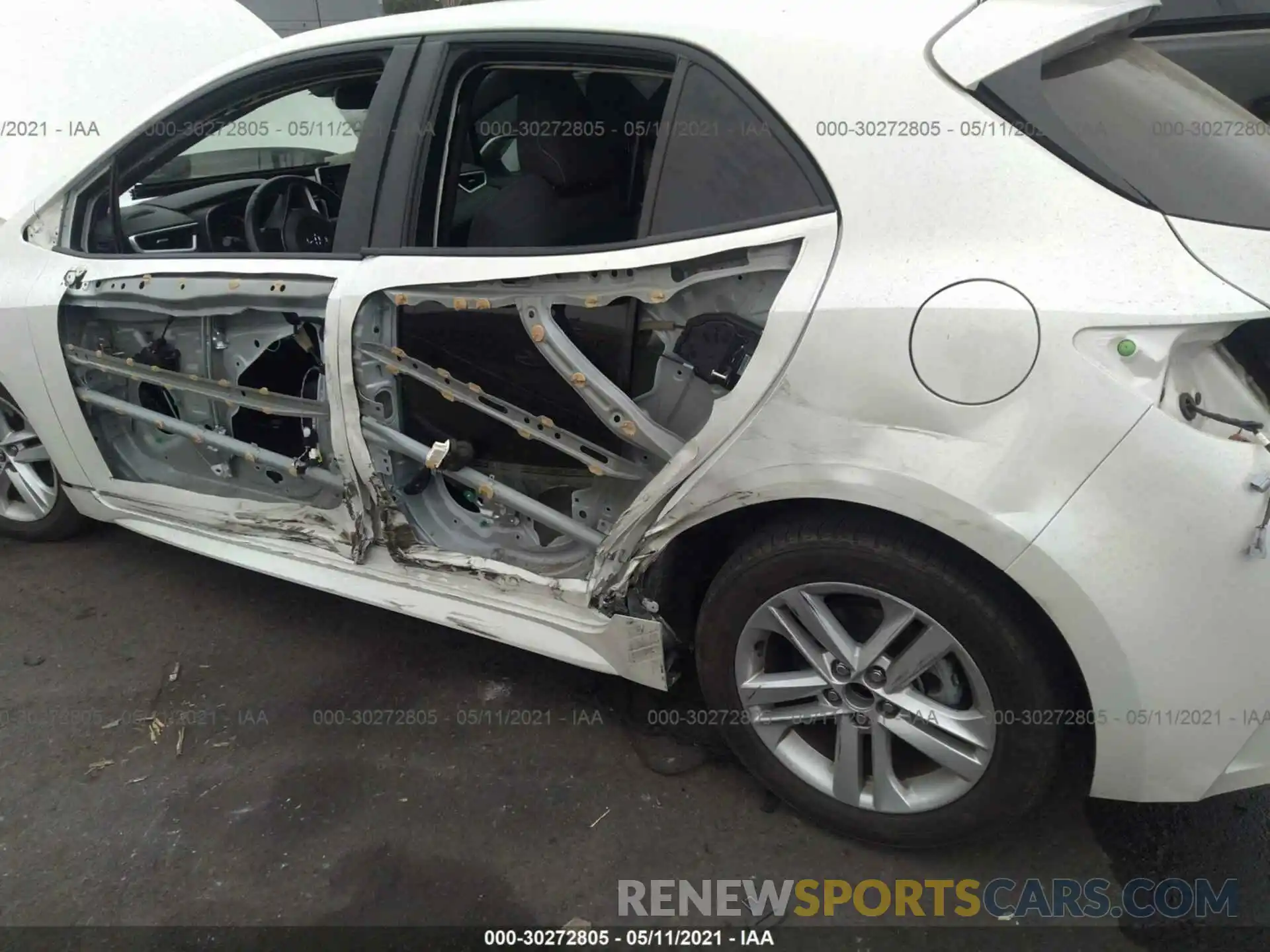 6 Photograph of a damaged car JTNK4RBE3K3000632 TOYOTA COROLLA HATCHBACK 2019