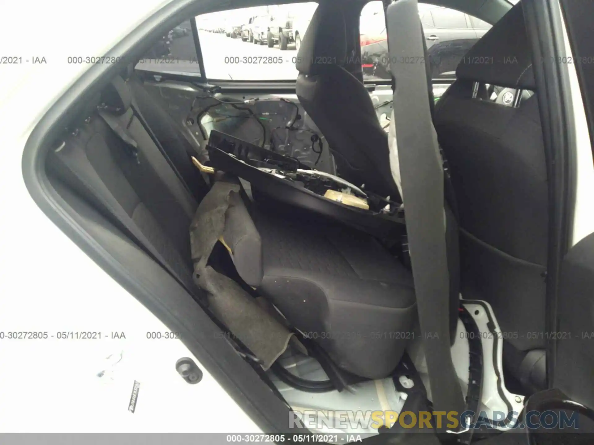 8 Photograph of a damaged car JTNK4RBE3K3000632 TOYOTA COROLLA HATCHBACK 2019